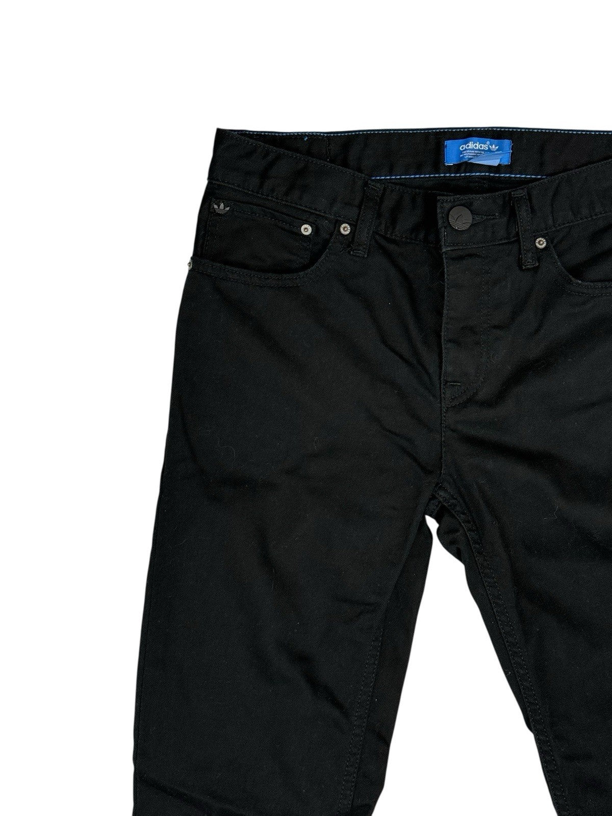 Adidas Black Denim Skinny Jeans 29W 34L