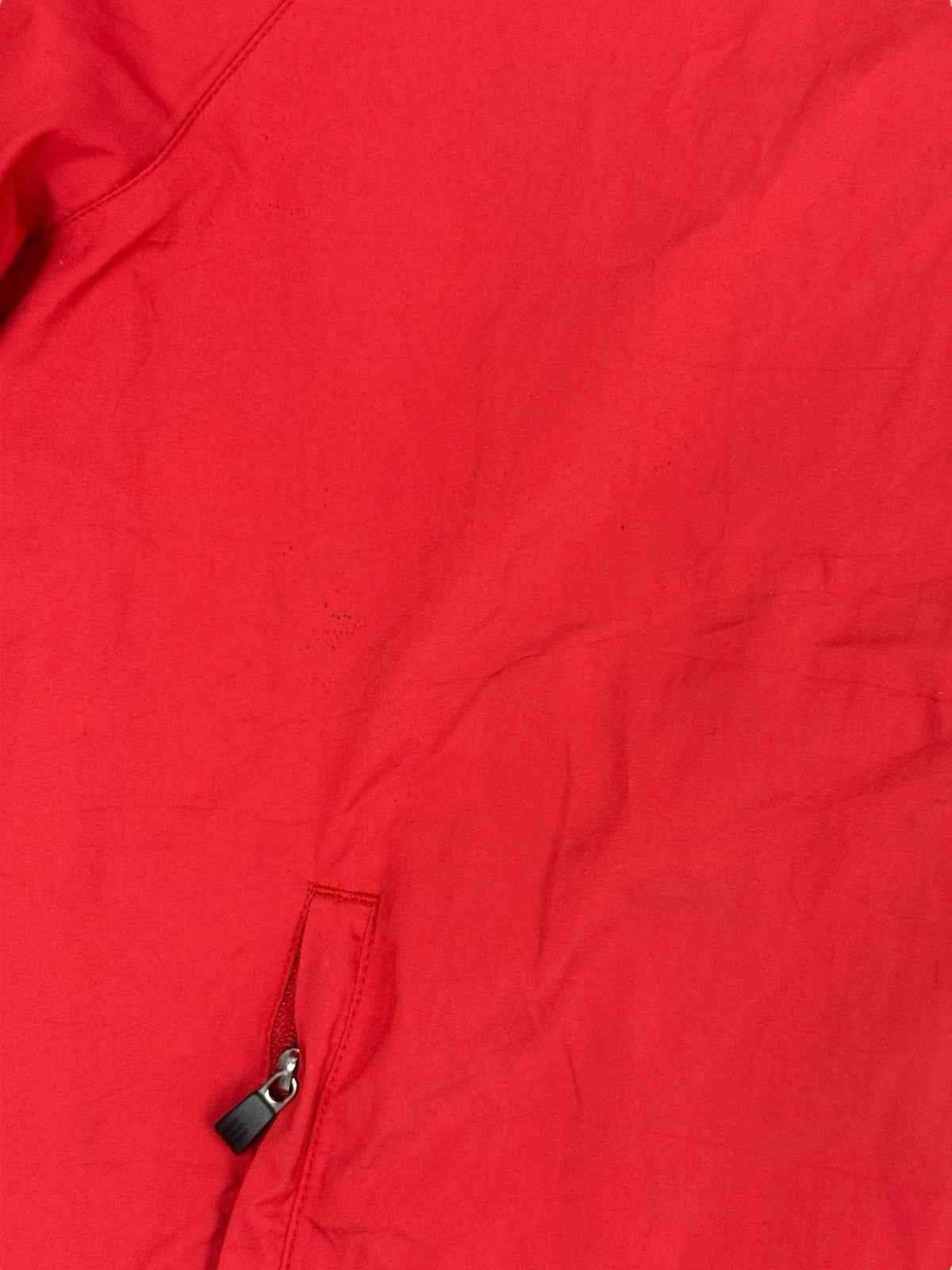 Adidas Retro Red 1/4 Zip Track Jacket Large