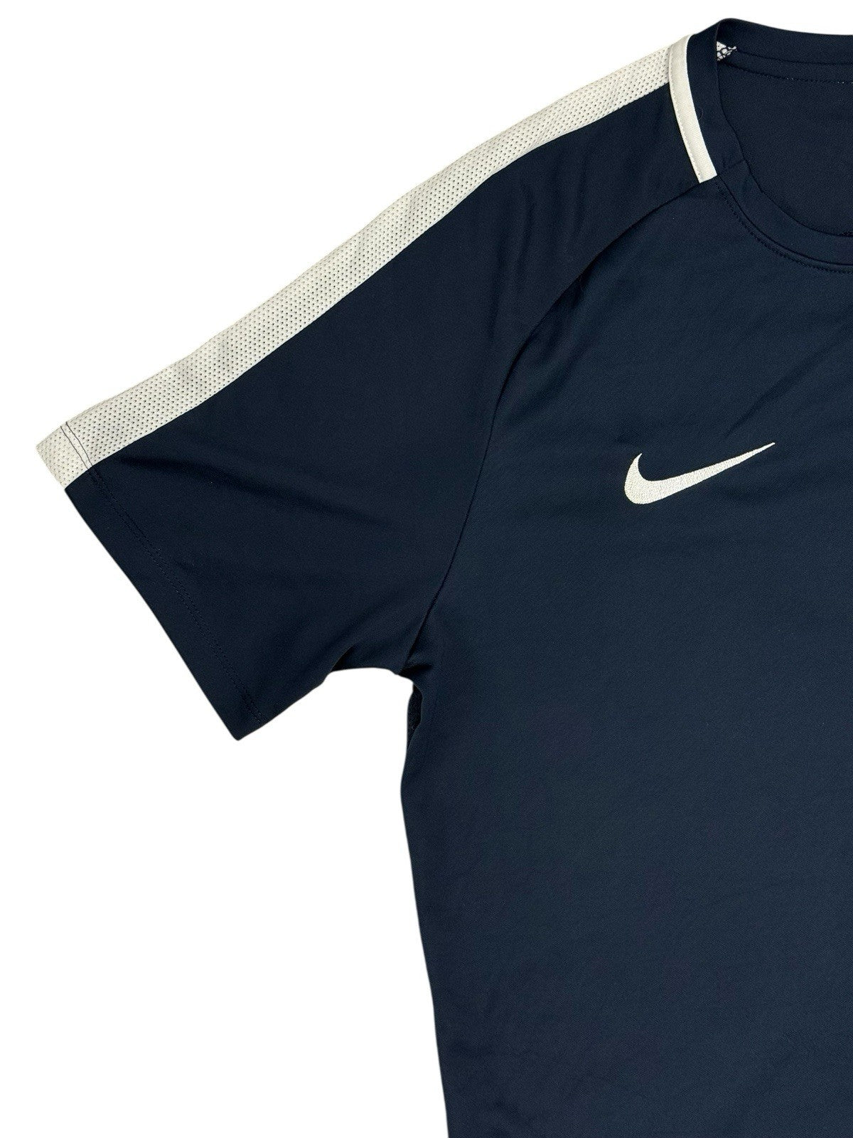 Nike Blue Dri Fit Polyester Mesh Top Large