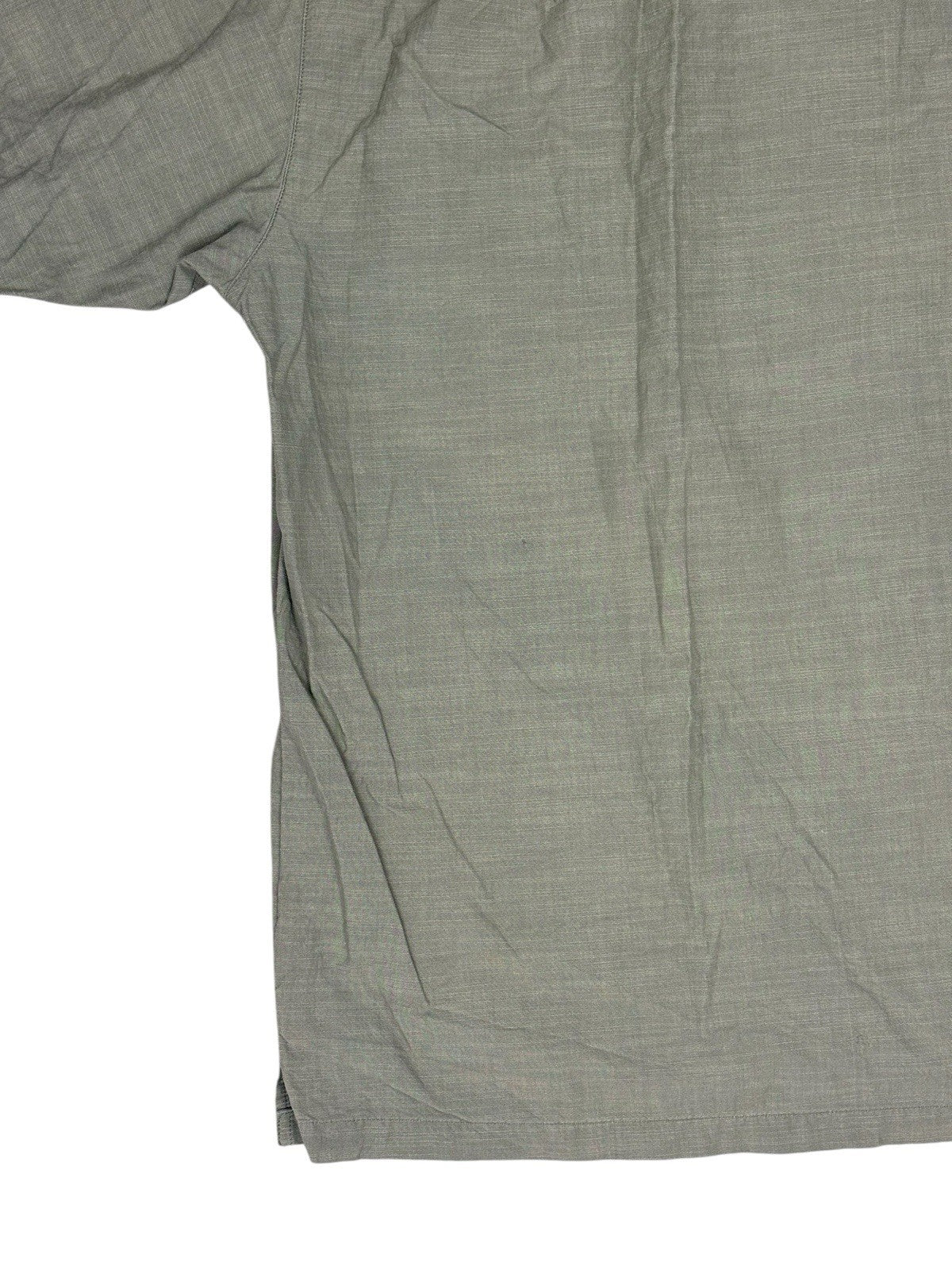Wrangler Green Short Sleeve Button Up Top XL