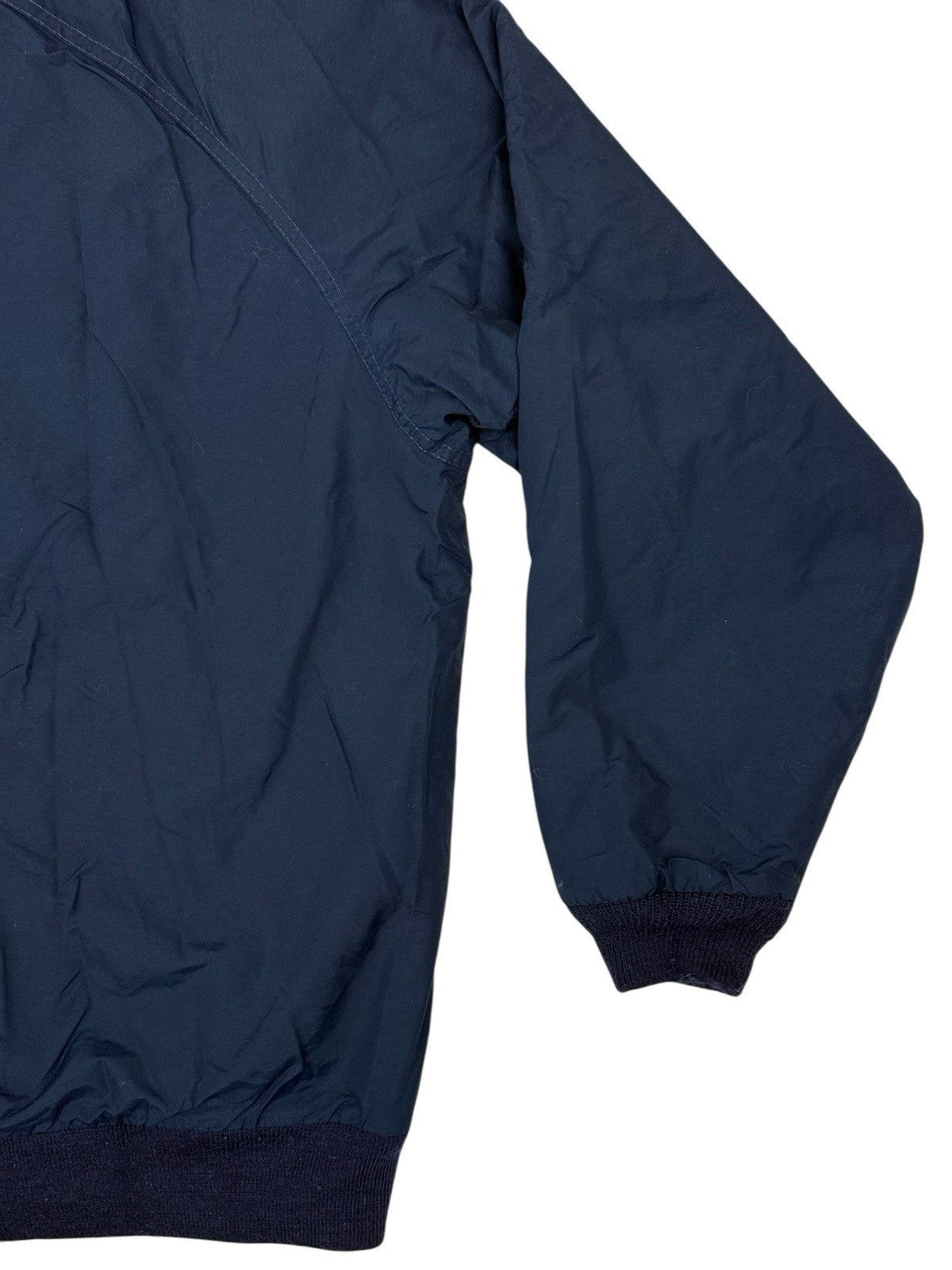 LL Bean Blue Vintage Warm Up Zip Jacket XL
