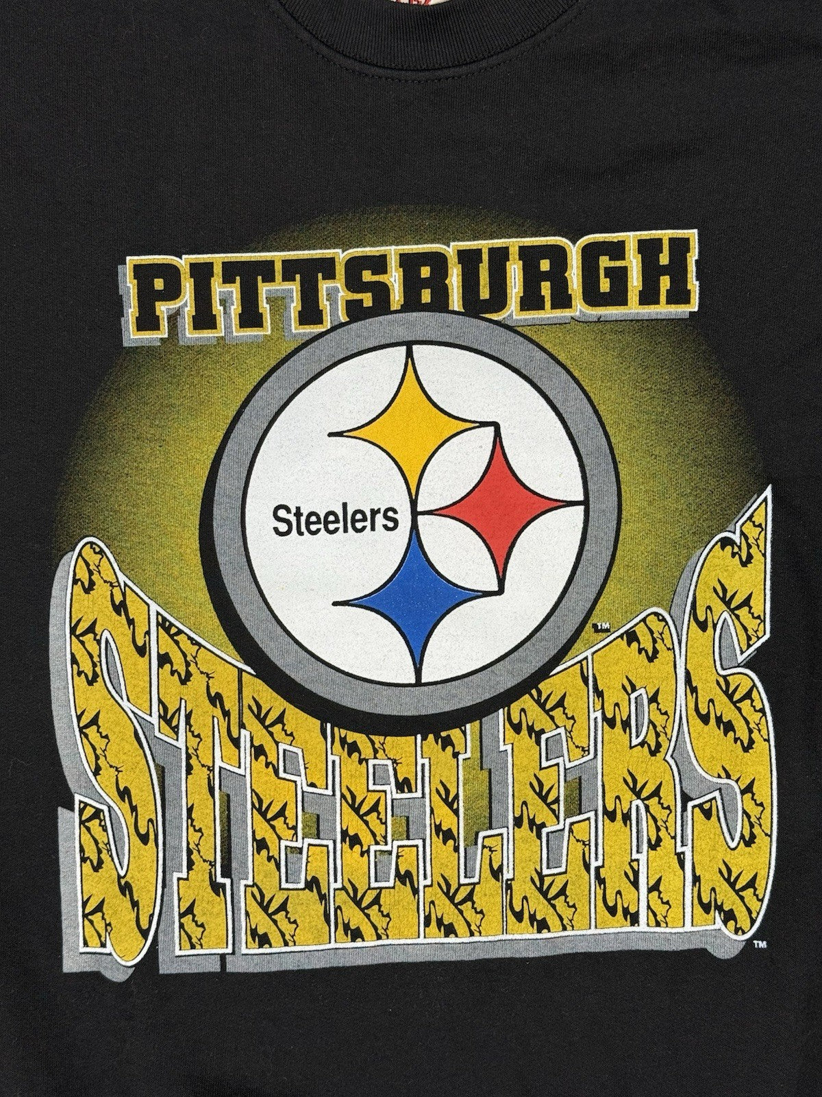 Team Rated Black Pittsburgh Steelers Jumper Large