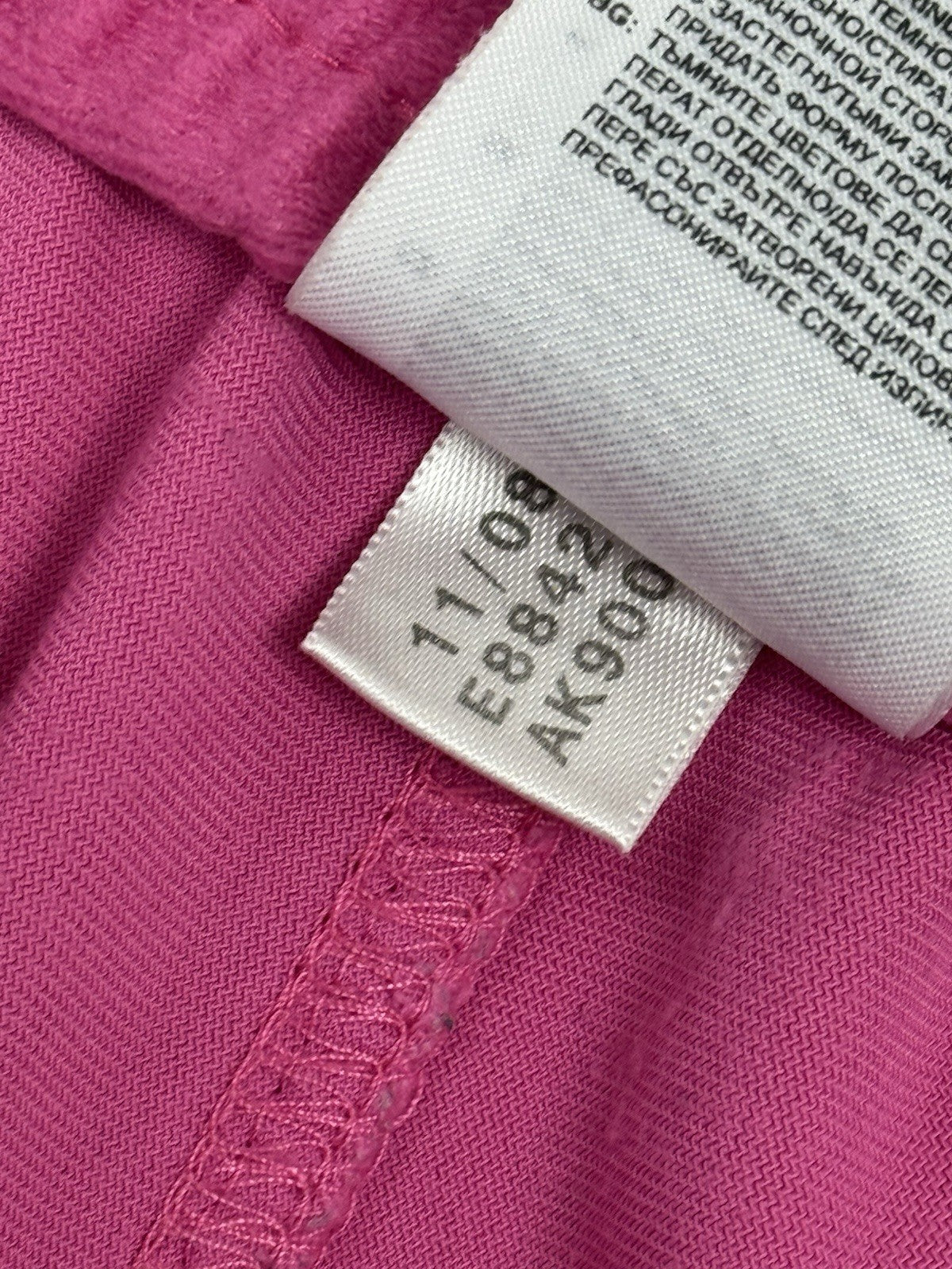 Adidas Pink Velour Retro Tack Pants Size 12