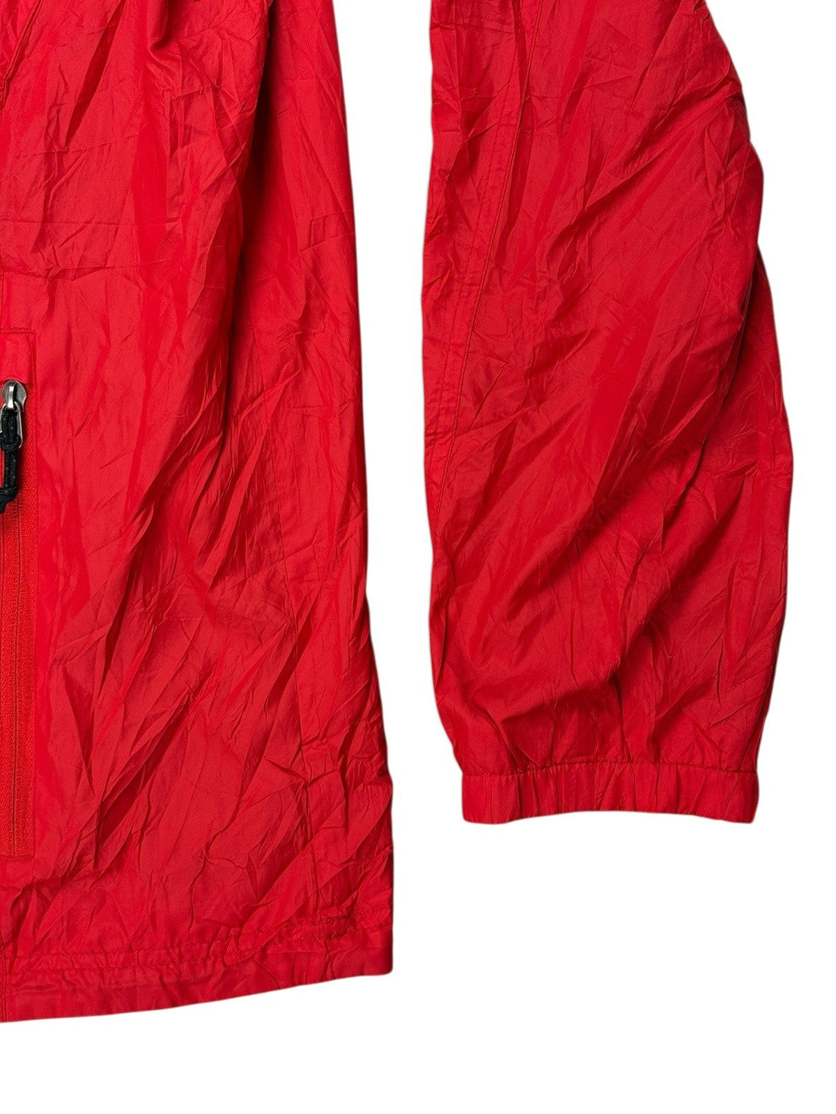LL Bean Red Zip Jacket Large