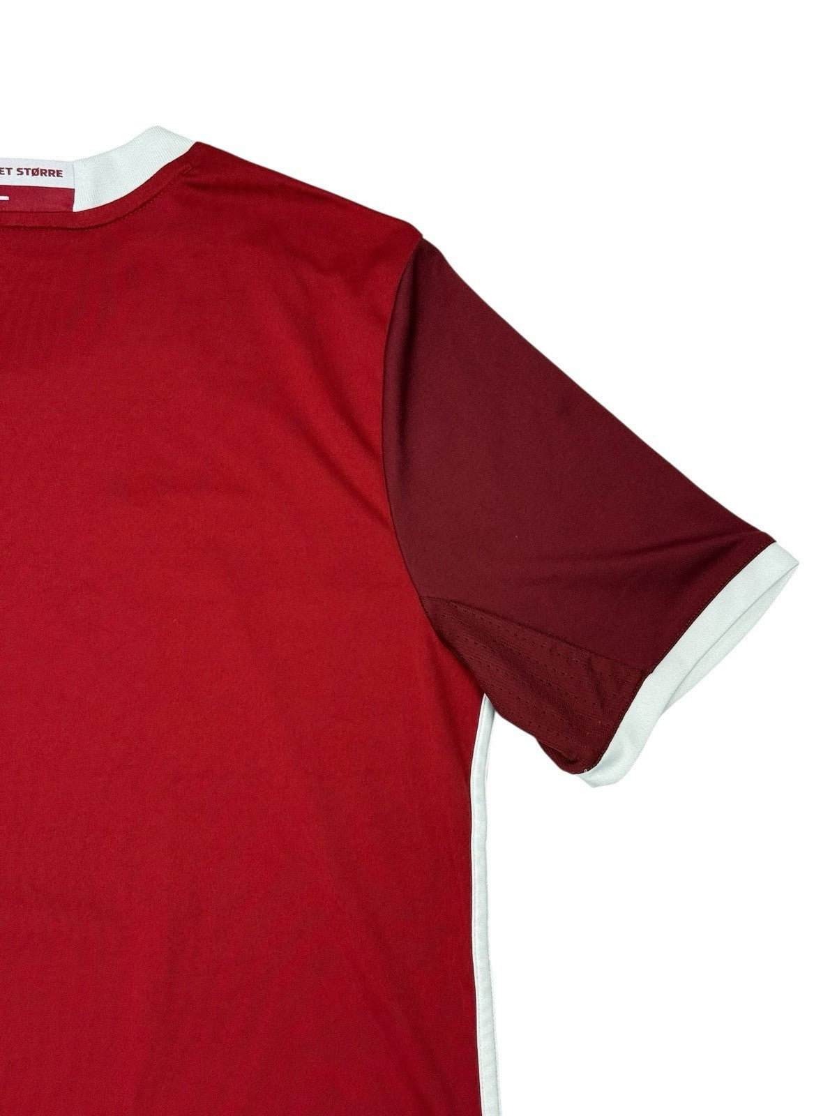 Denmark National Football DBU 2015/16 Home Top Youth Large (Age 13-14)