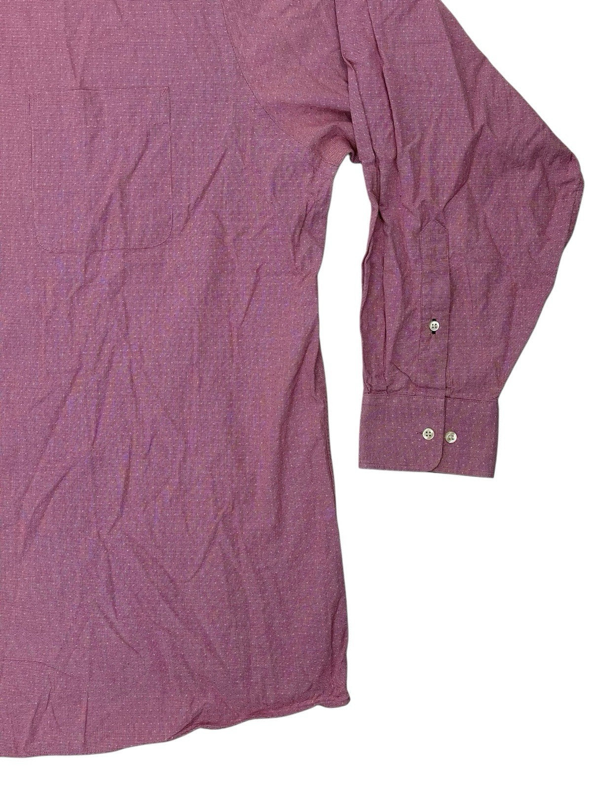 Tommy Hilfiger Pink Long Sleeve Collared Shirt 2XL Tall 19in Collar