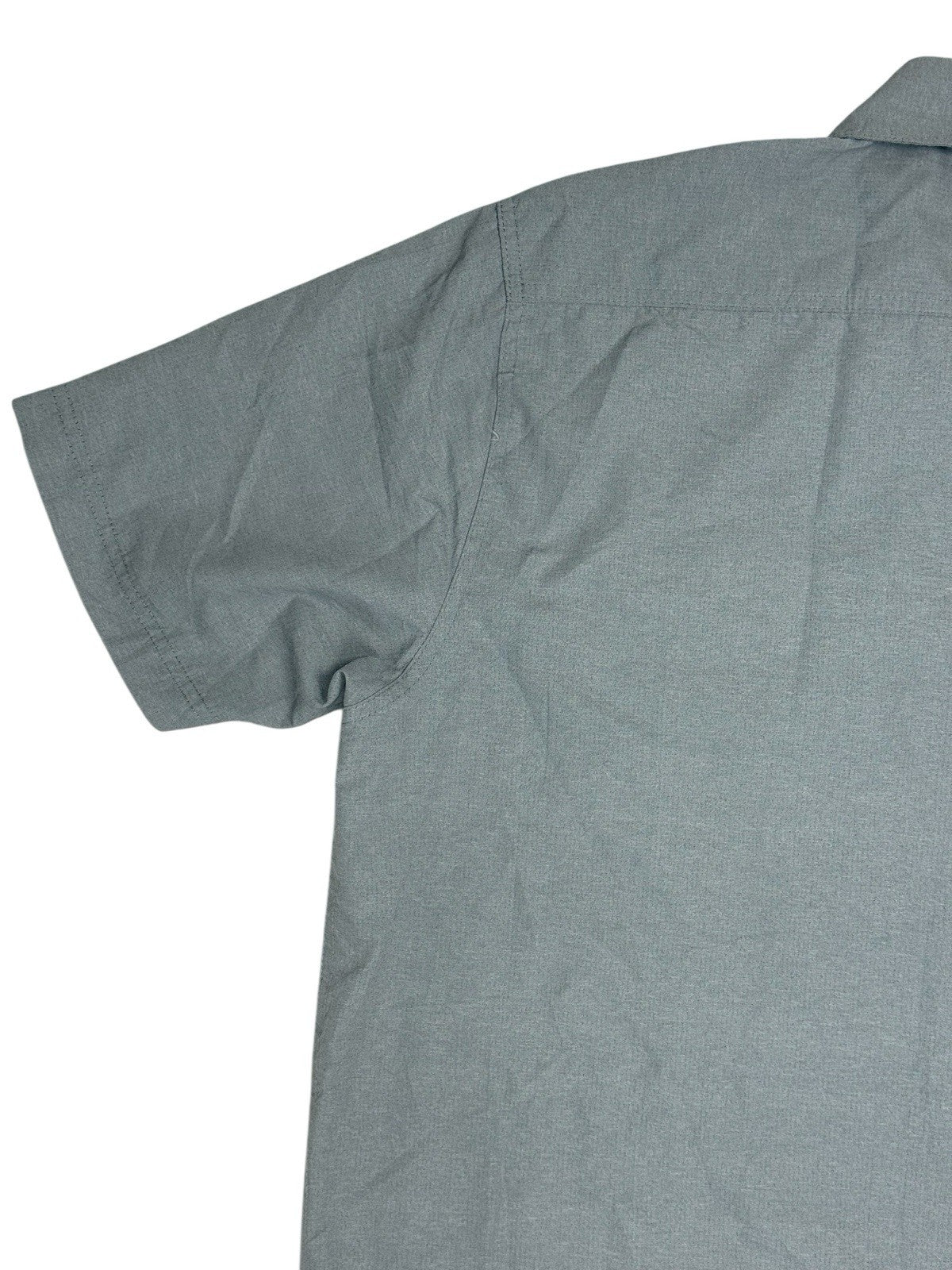 Wrangler Outdoor Grey Regular Fit Short Sleeve Collared Shirt XL