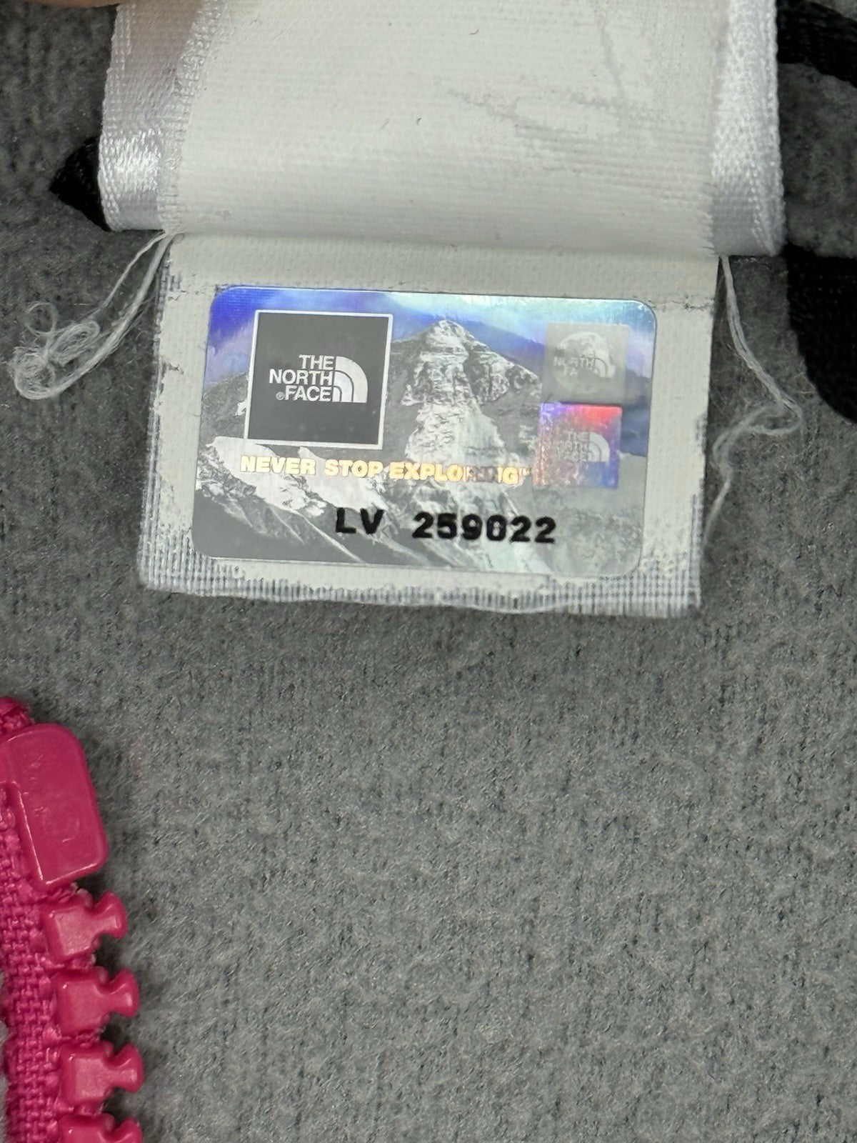 The North Face Grey Zip Fleece Jumper Jacket Girls XL
