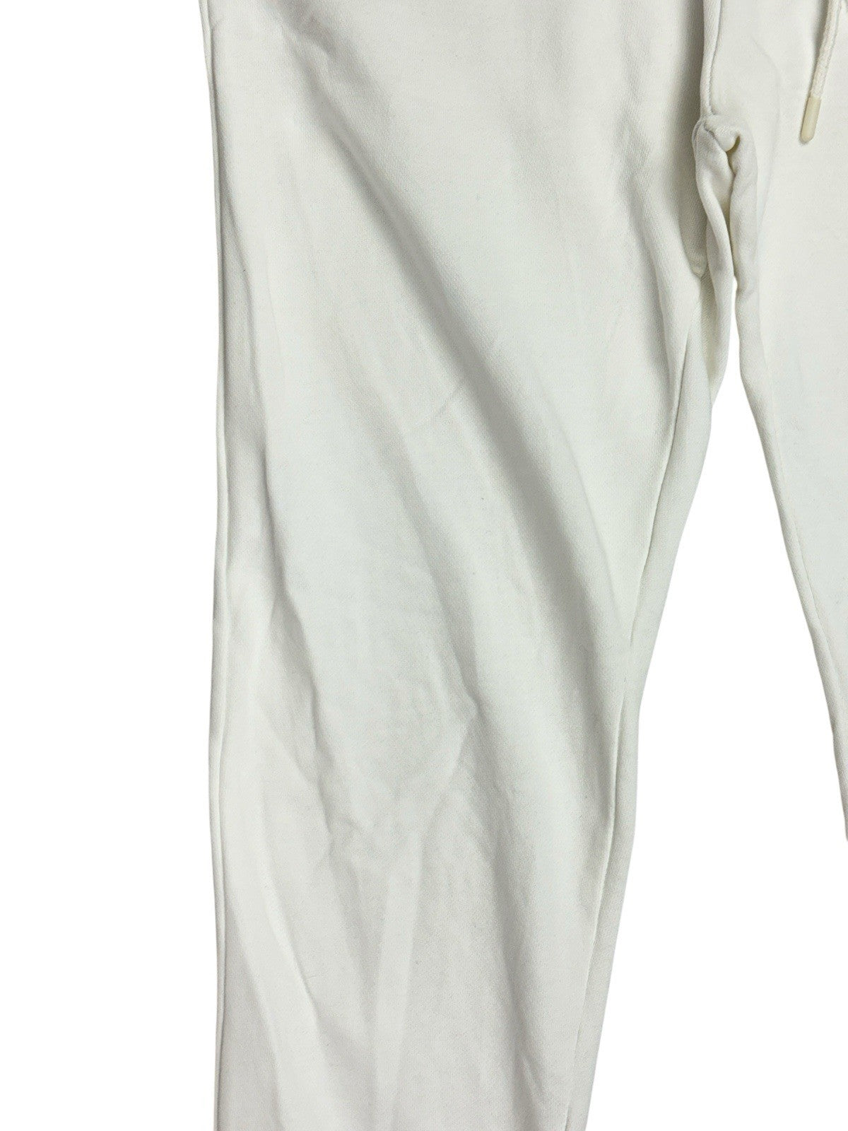 Nike White Cotton Blend Jogger Track Bottoms XS
