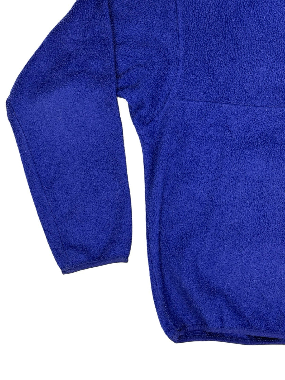 Patagonia Retro Blue Micro Synchilla 1/4 Zip Fleece Jumper Small