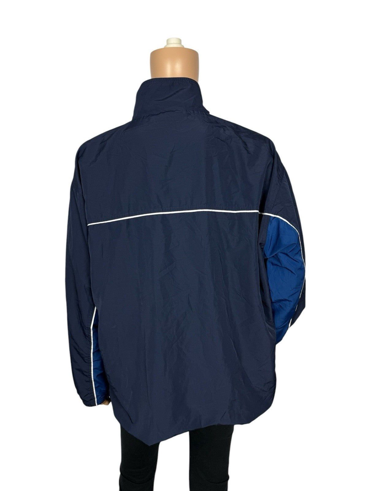 Reebok Vintage Blue Zip Track Jacket 2XL