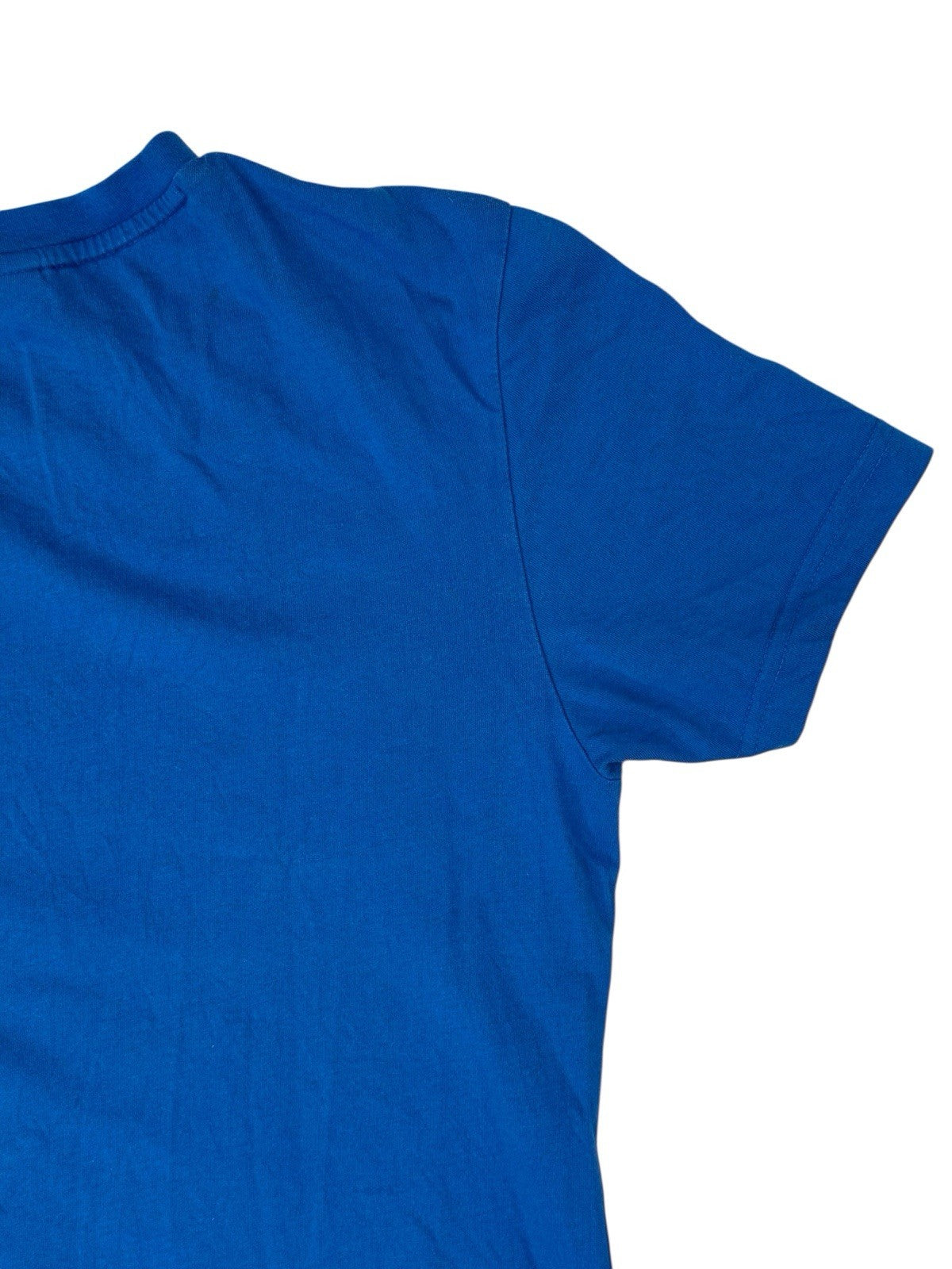 Adidas Blue Trefoil Print Top XS