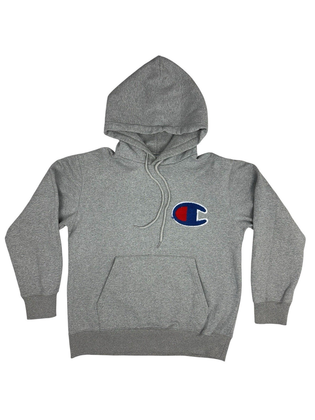 Champion Grey Retro Japanese Line Hoodie XL