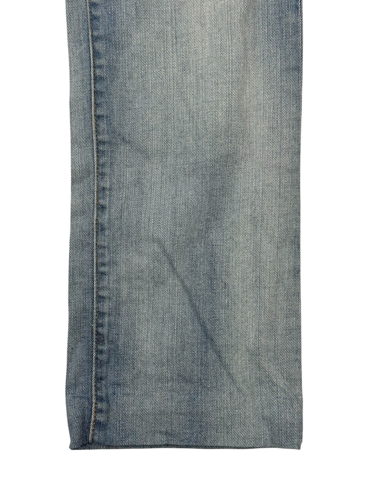 Levi's Blue Demi Curve Classic Straight Leg Jeans 27W 30L
