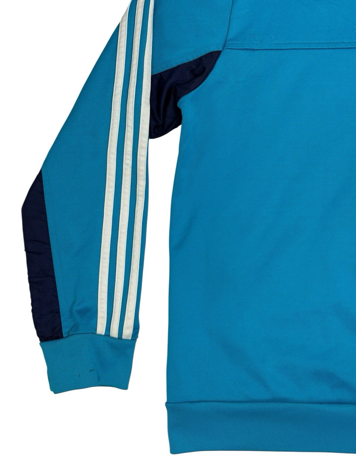 Adidas Real Madrid FC Blue Zip Track Jacket Youth XL (Age 15-16)
