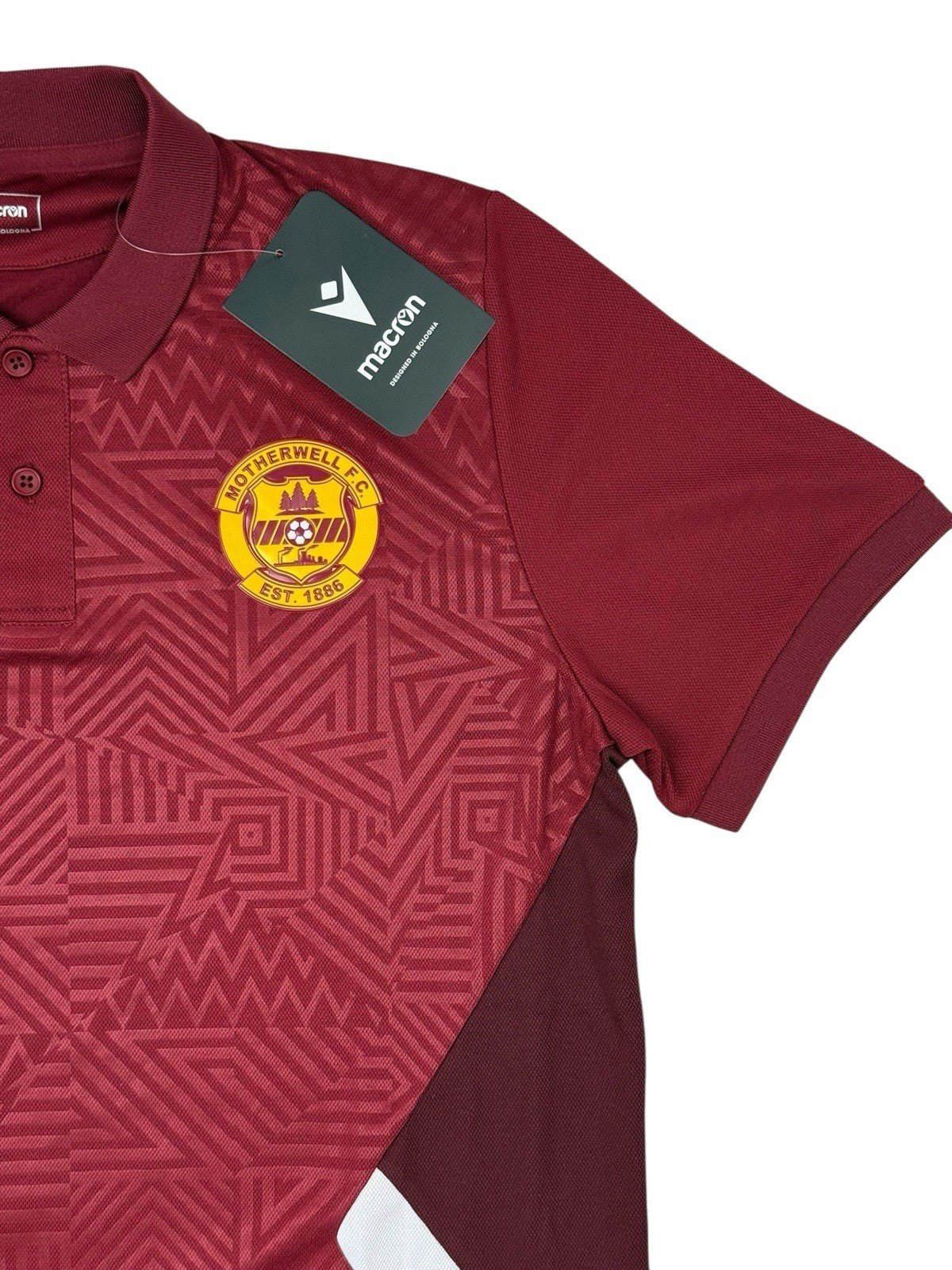 Motherwell FC Burgundy Polo Top Small