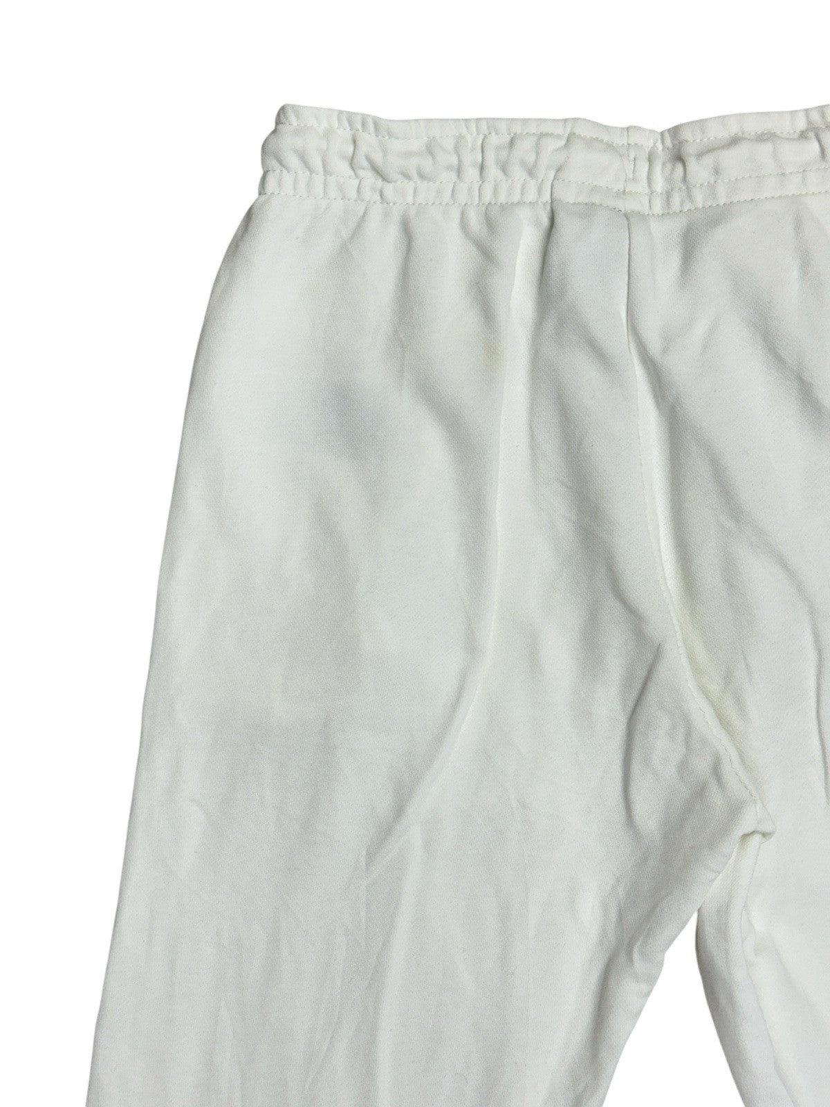 Nike White Cotton Blend Jogger Track Bottoms XS