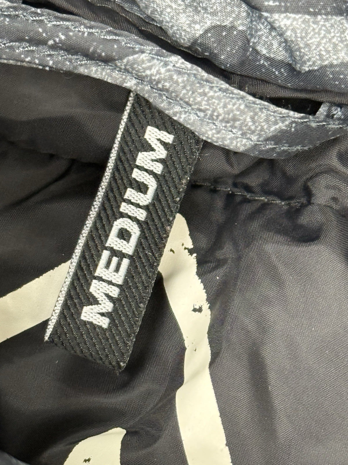 Superdry Grey Camo Fuji Puffer Jacket Medium