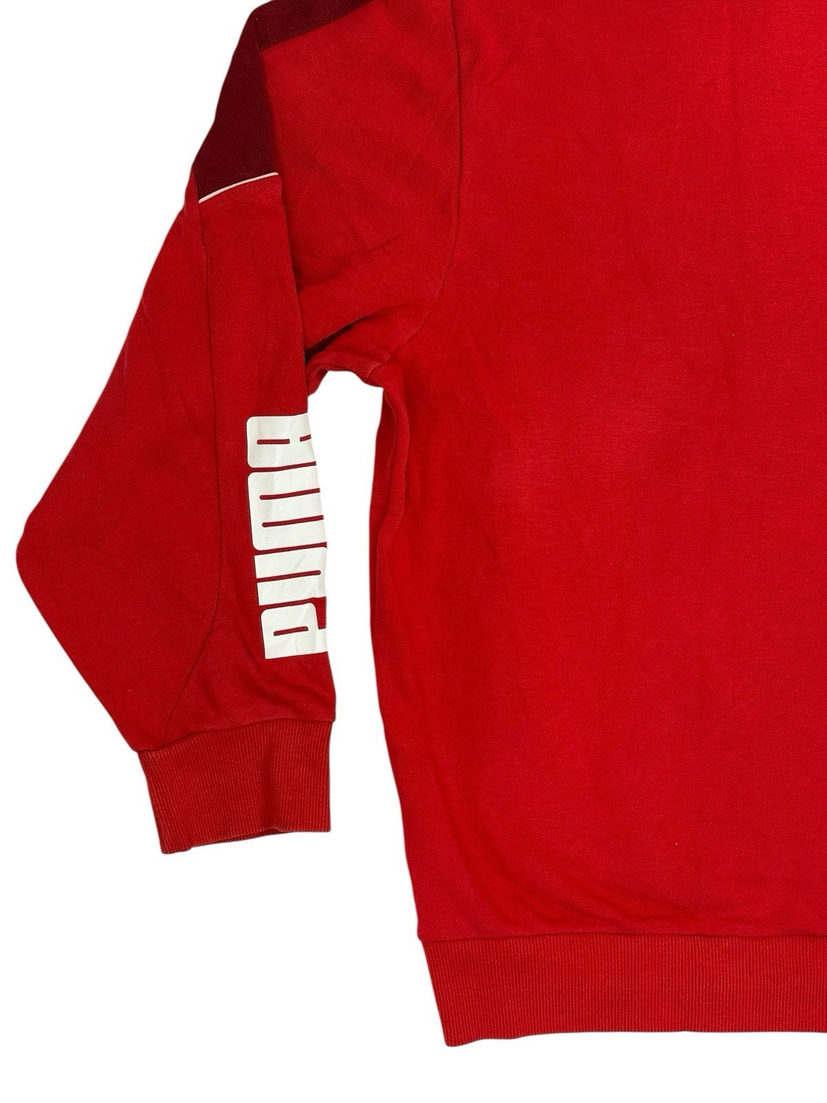 Puma Red Pullover Printed Logo Hoodie 2XL