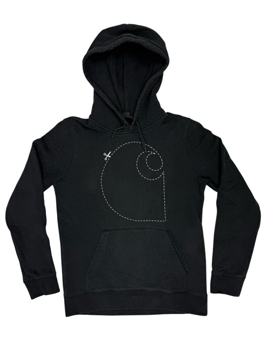 Carhartt Black Retro Hoodie Medium