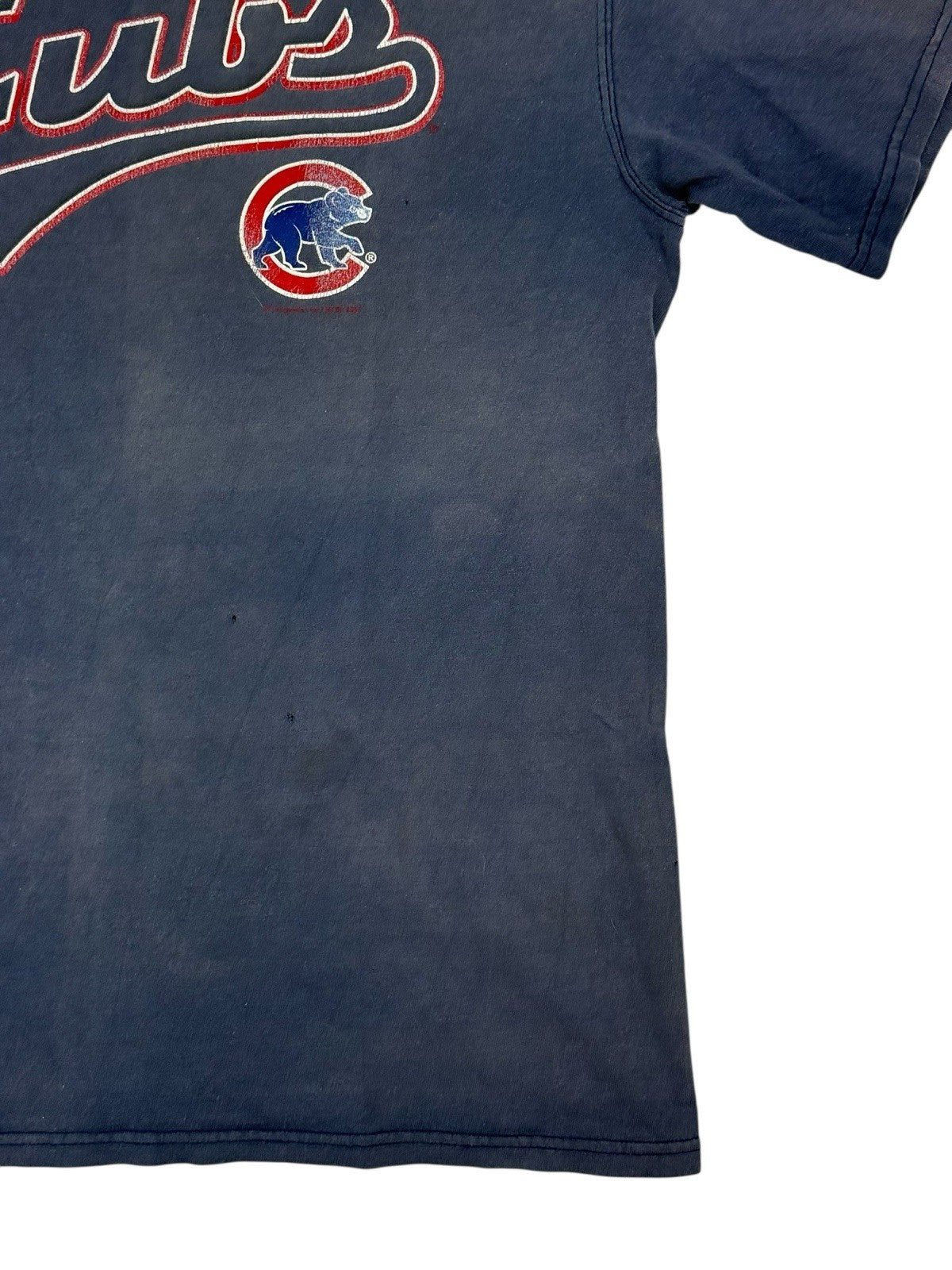 Vintage Lee Chicago Cubs Distressed Top Large