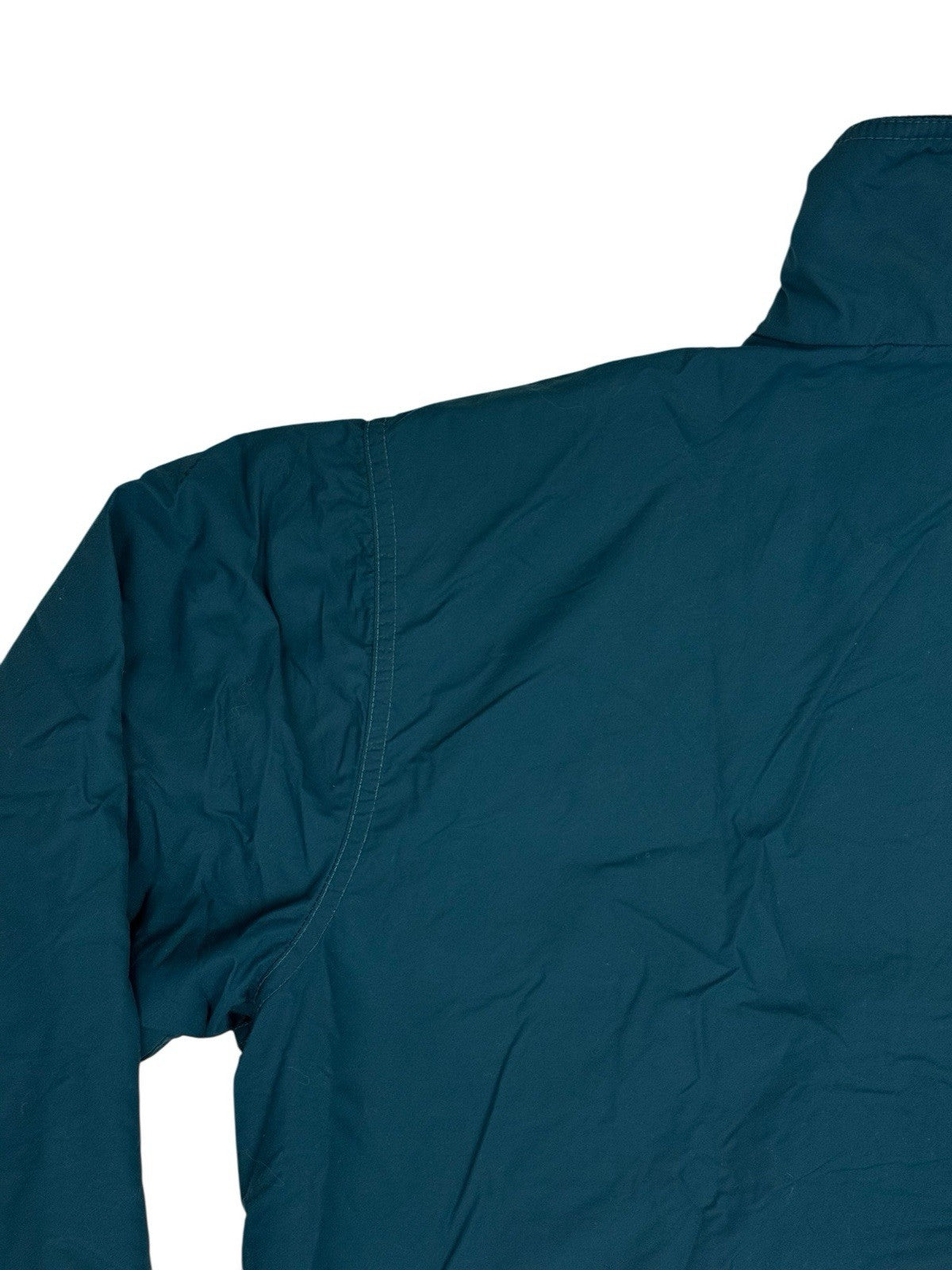 LL Bean Green Vintage Warm Up Zip Jacket Small