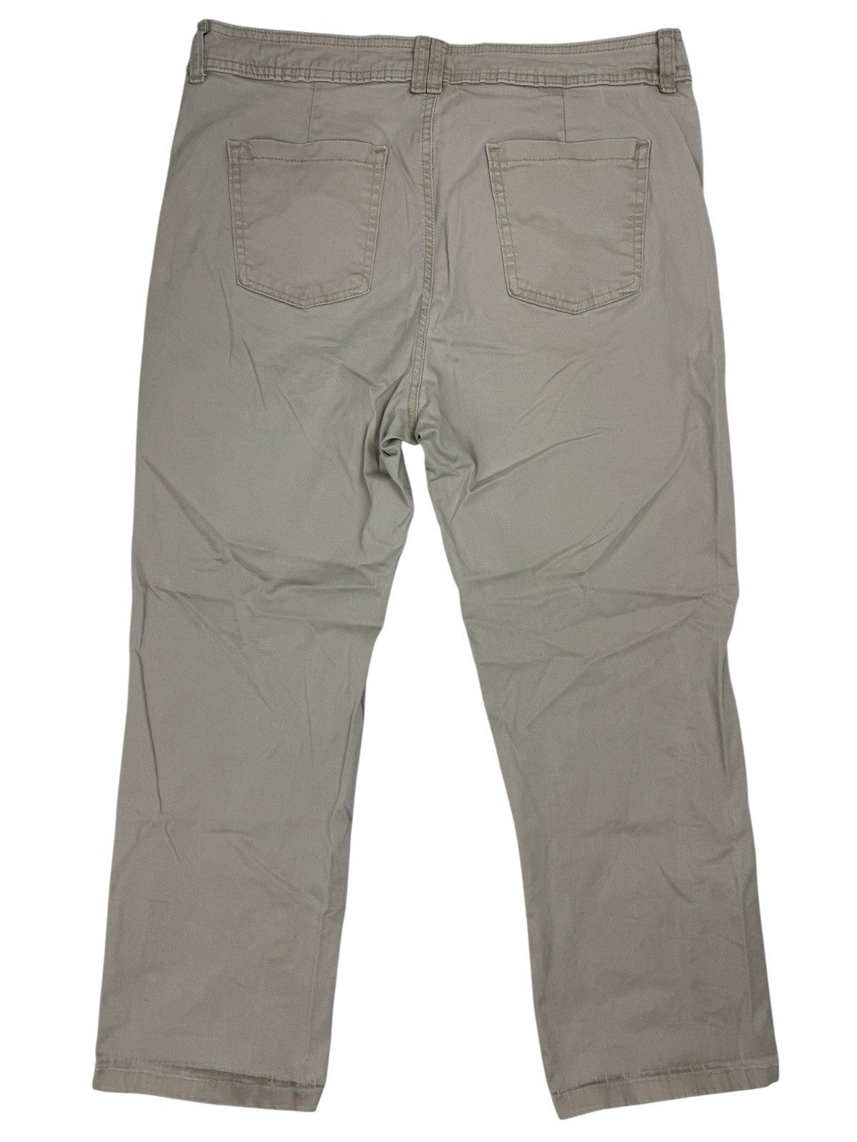 Lee Beige Classic Fit Trousers 34W 27L