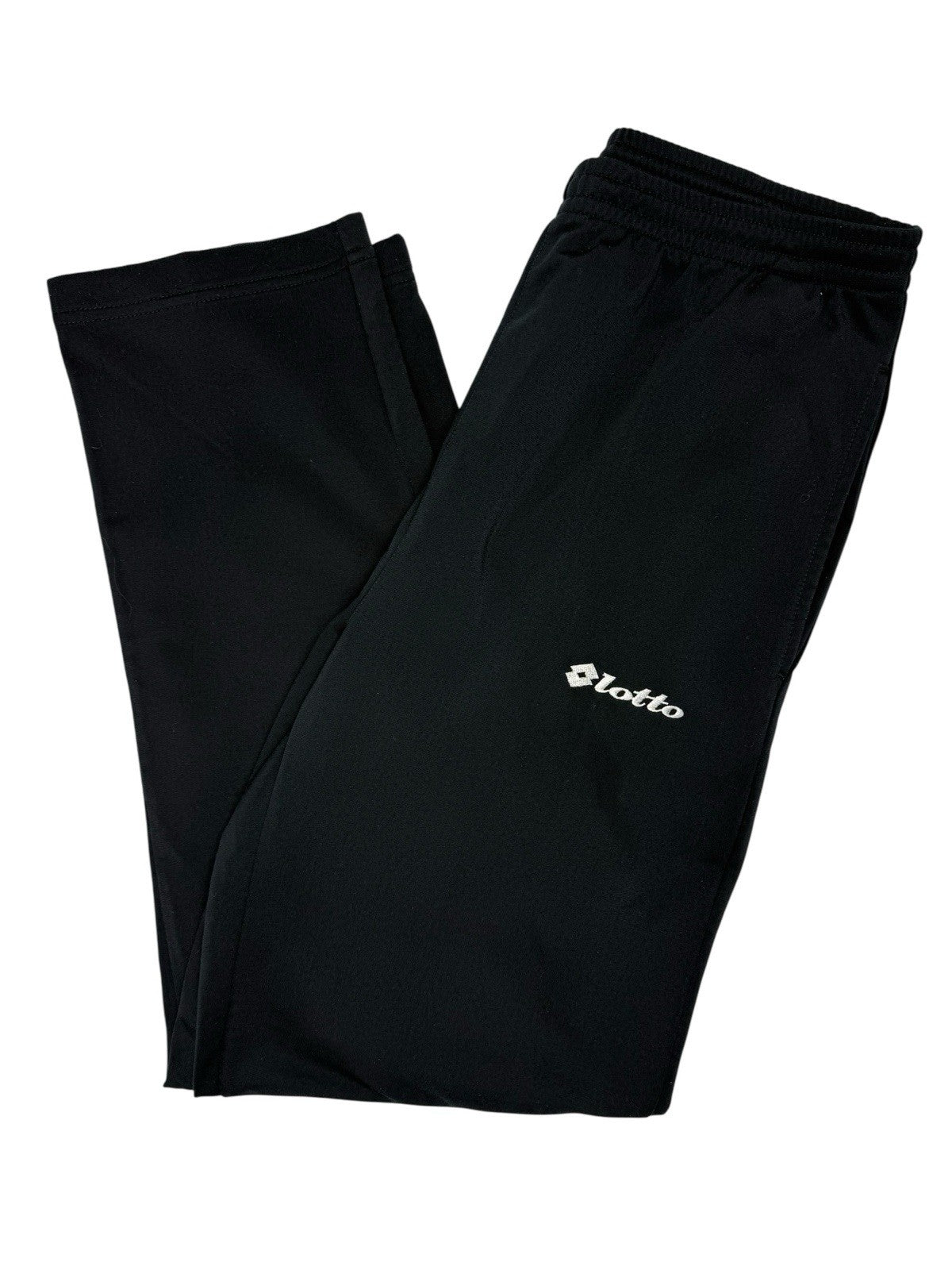 Lotto Black Vintage Tracksuit Bottoms Large