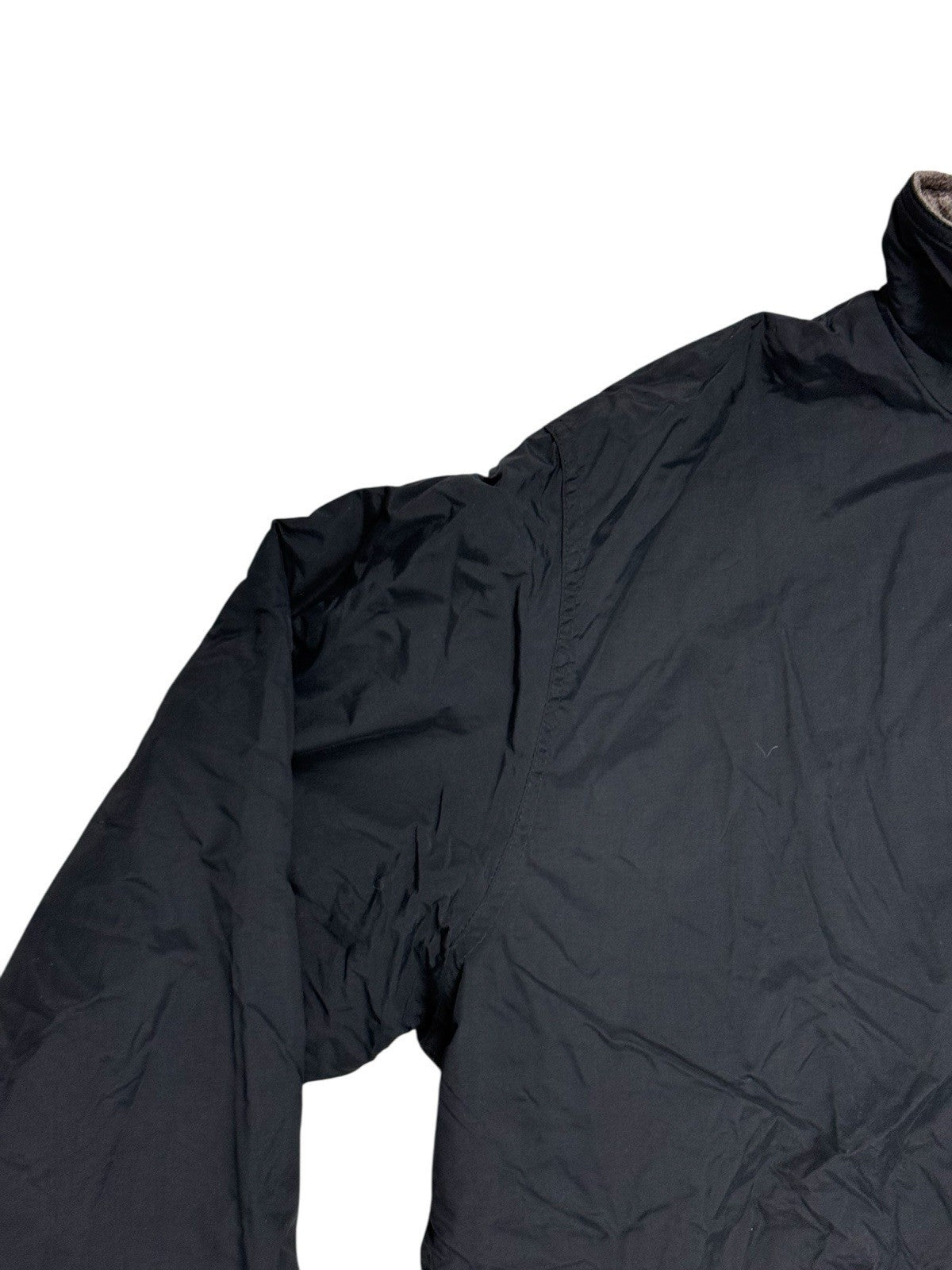 LL Bean Black Zip Fleece Lined Jacket 2XL Tall