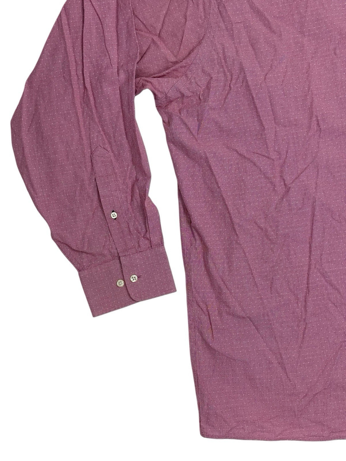 Tommy Hilfiger Pink Long Sleeve Collared Shirt 2XL Tall 19in Collar