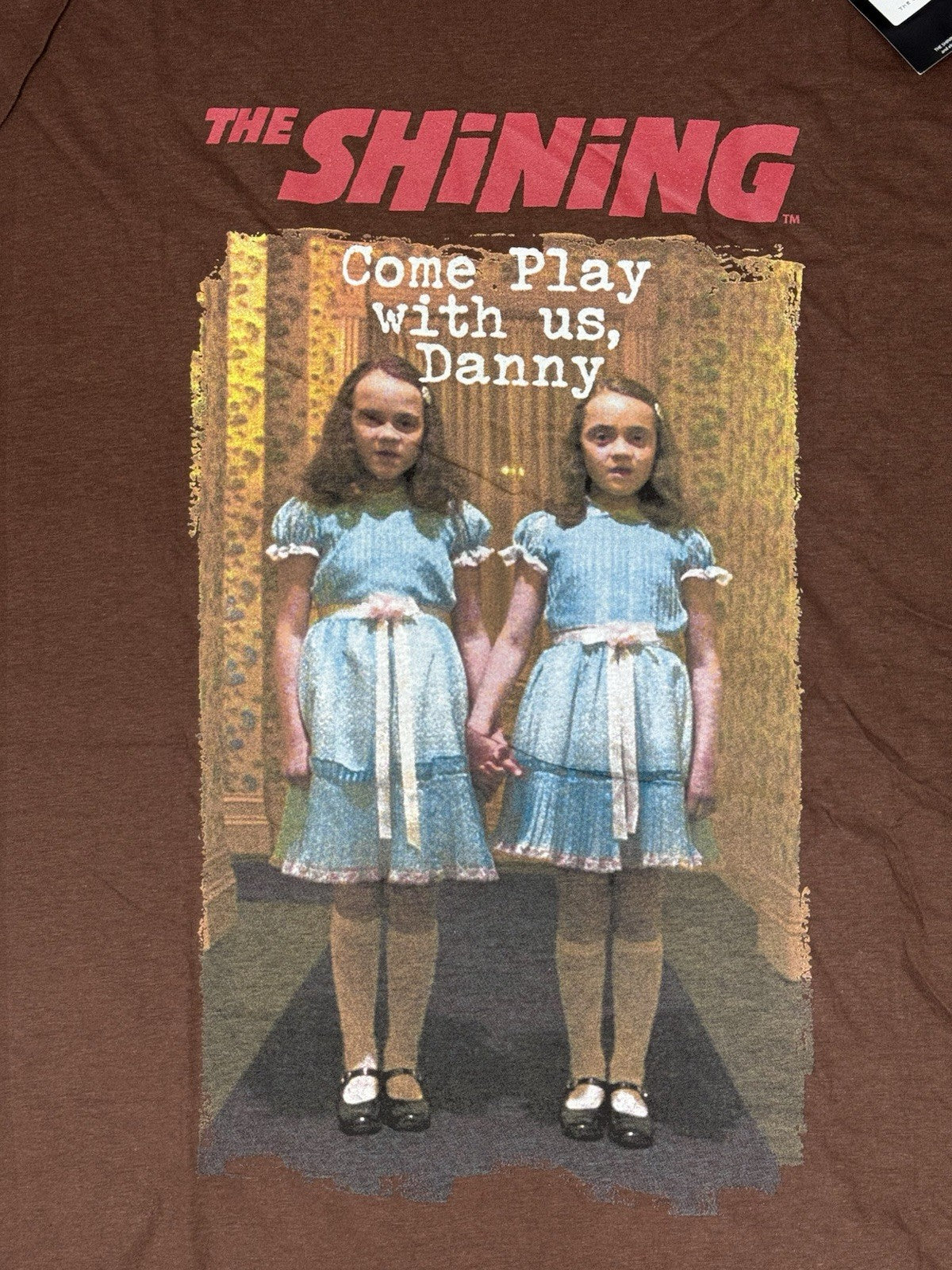 The Shining Brown 'Come Play' Movie Top XL