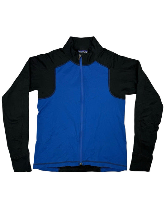 Patagonia Blue Stretch Wind Shield Zip Jacket Small