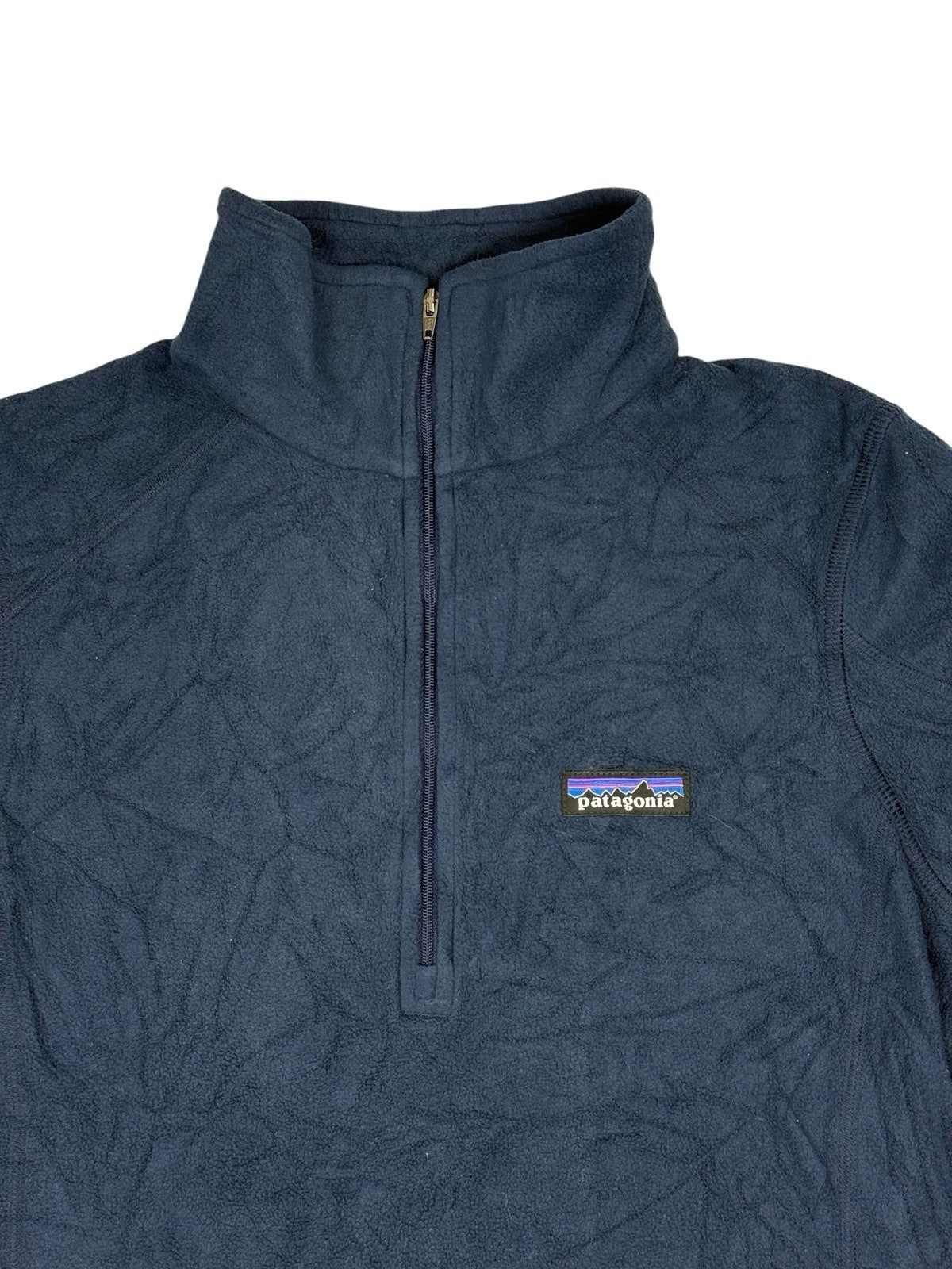 Patagonia Blue Micro D Fleece 1/4 Zip Jumper XS
