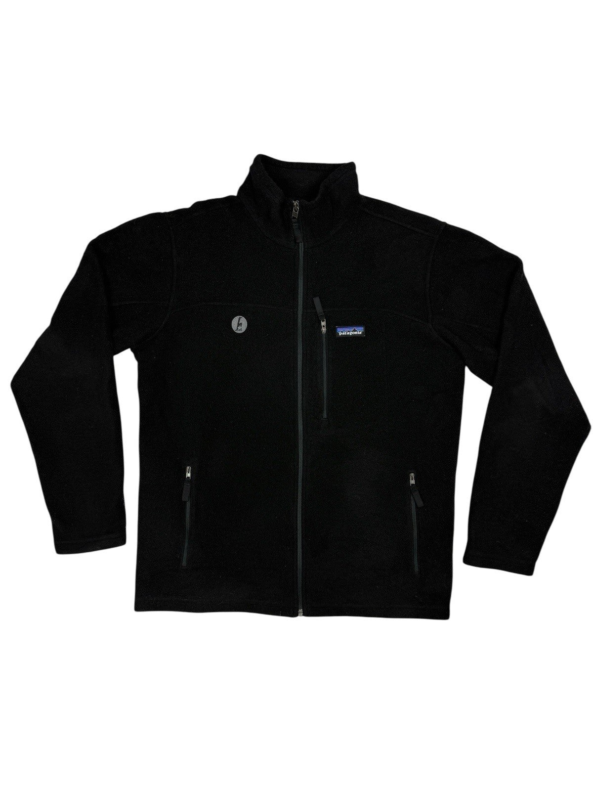 Patagonia Black Synchilla Zip Fleece Jacket Medium
