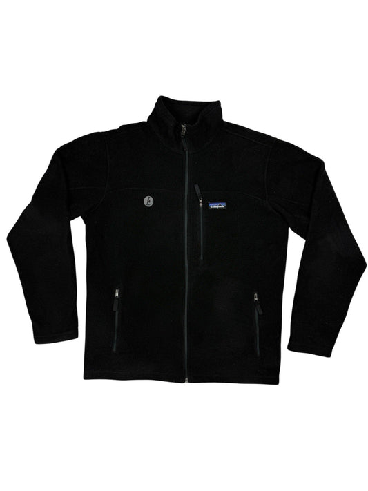 Patagonia Black Synchilla Zip Fleece Jacket Medium
