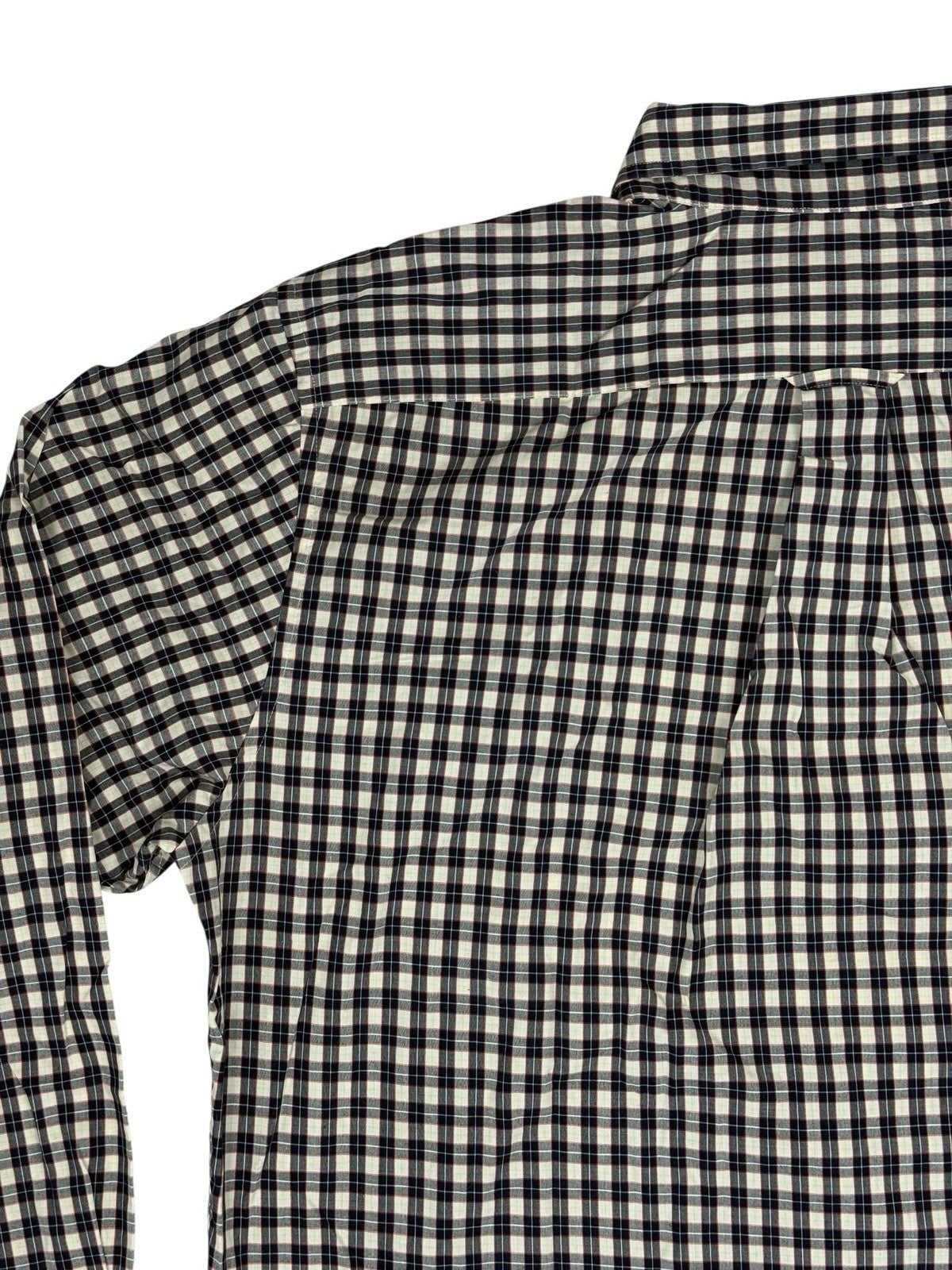 Nautica Retro Multicoloured Plaid Cotton Collared Shirt XL