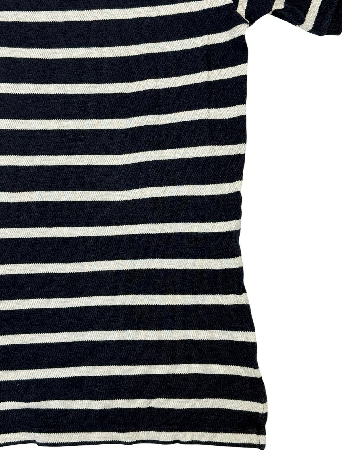 Polo Ralph Lauren Blue Striped Polo Top Size Large (16/18)