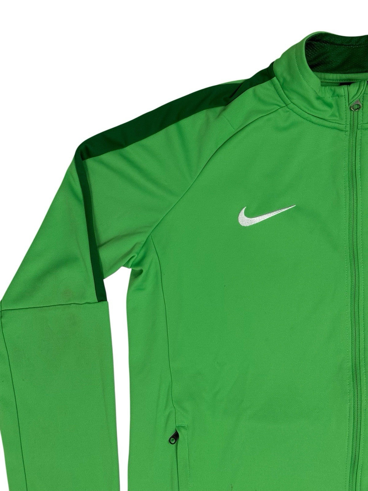 Nike Green Full Zip Tracksuit Jacket Youth XL