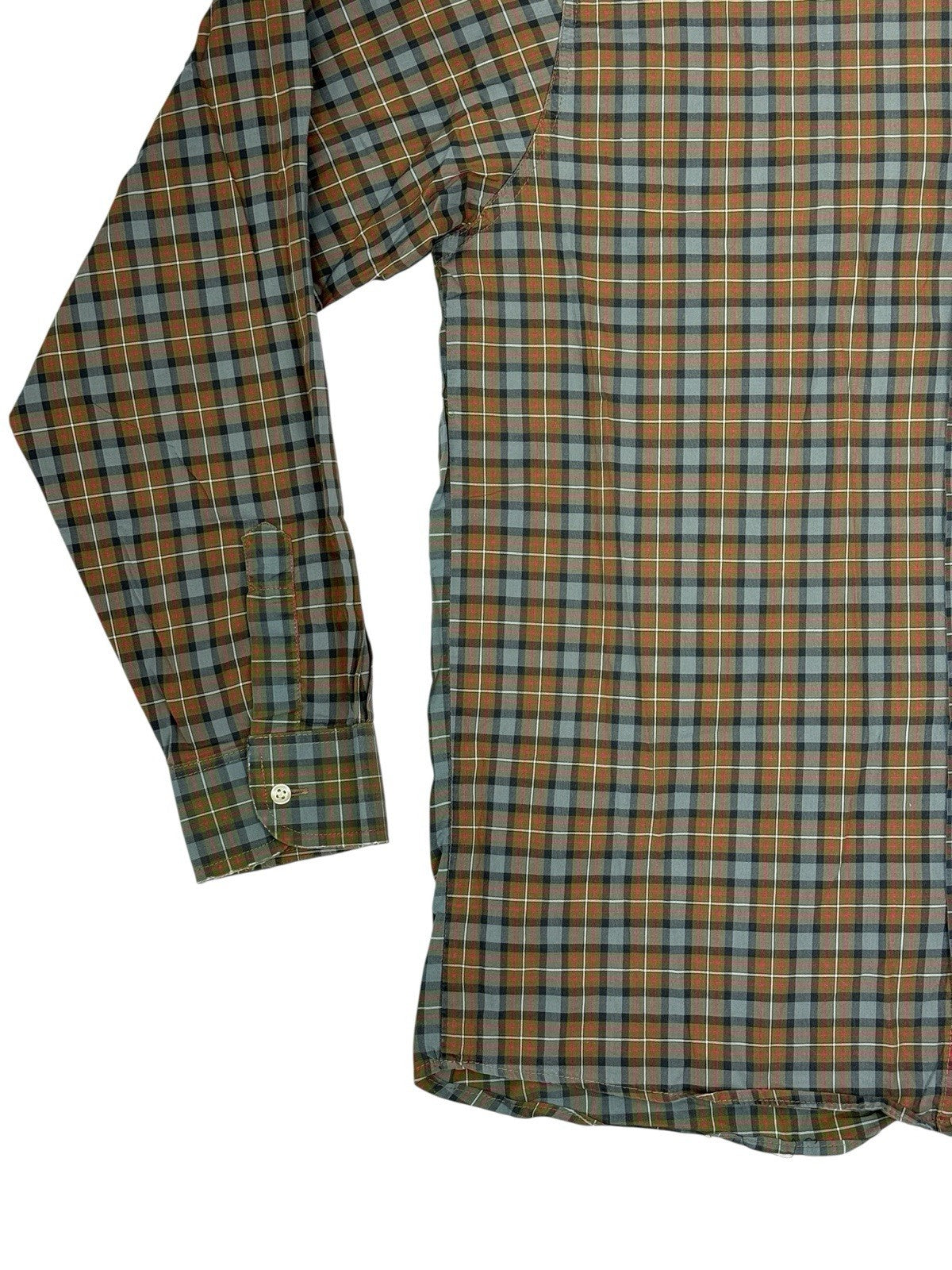 Chemise Lacoste Vintage Multicoloured Plaid Shirt Large