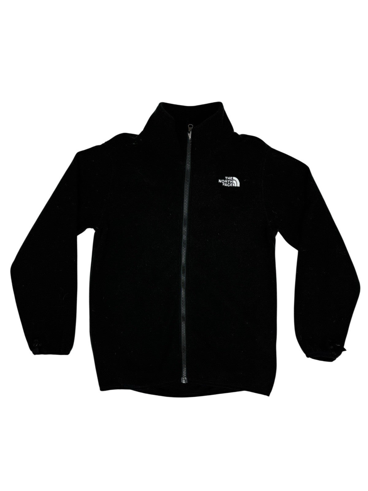 The North Face Black 3 in 1 Windbreaker Fleece Jacket Youth Large
