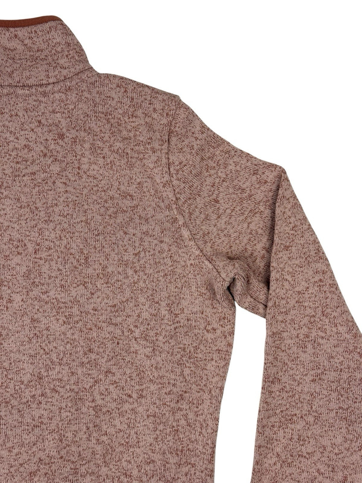 LL Bean Pink Sweater Fleece Pullover Jumper Small
