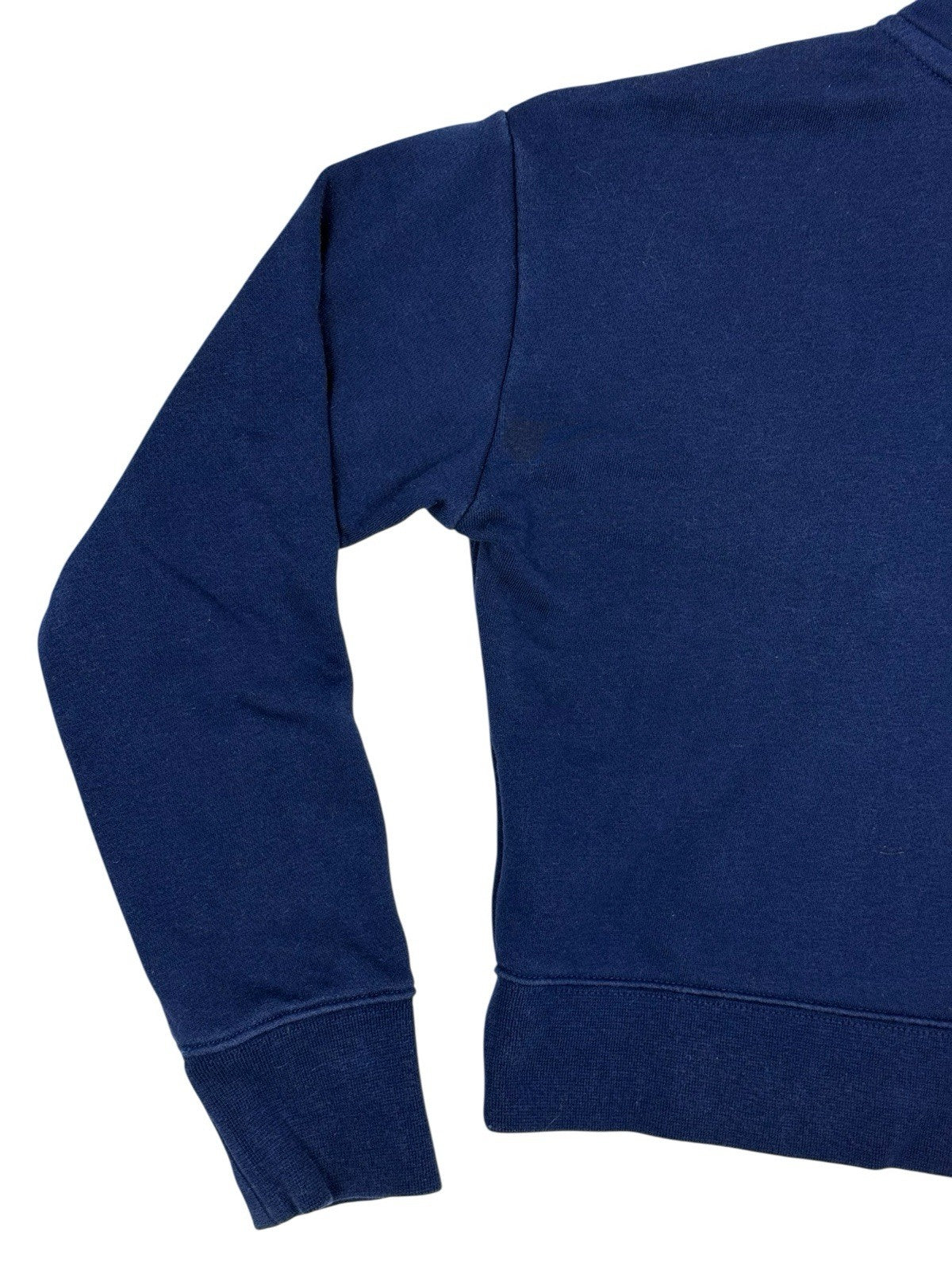 Nike Blue Cropped Printed Hoodie Youth XL