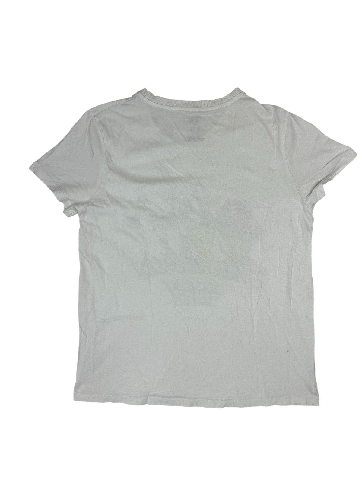 Looney Tunes White Printed That's All Folks Top Size 12-14