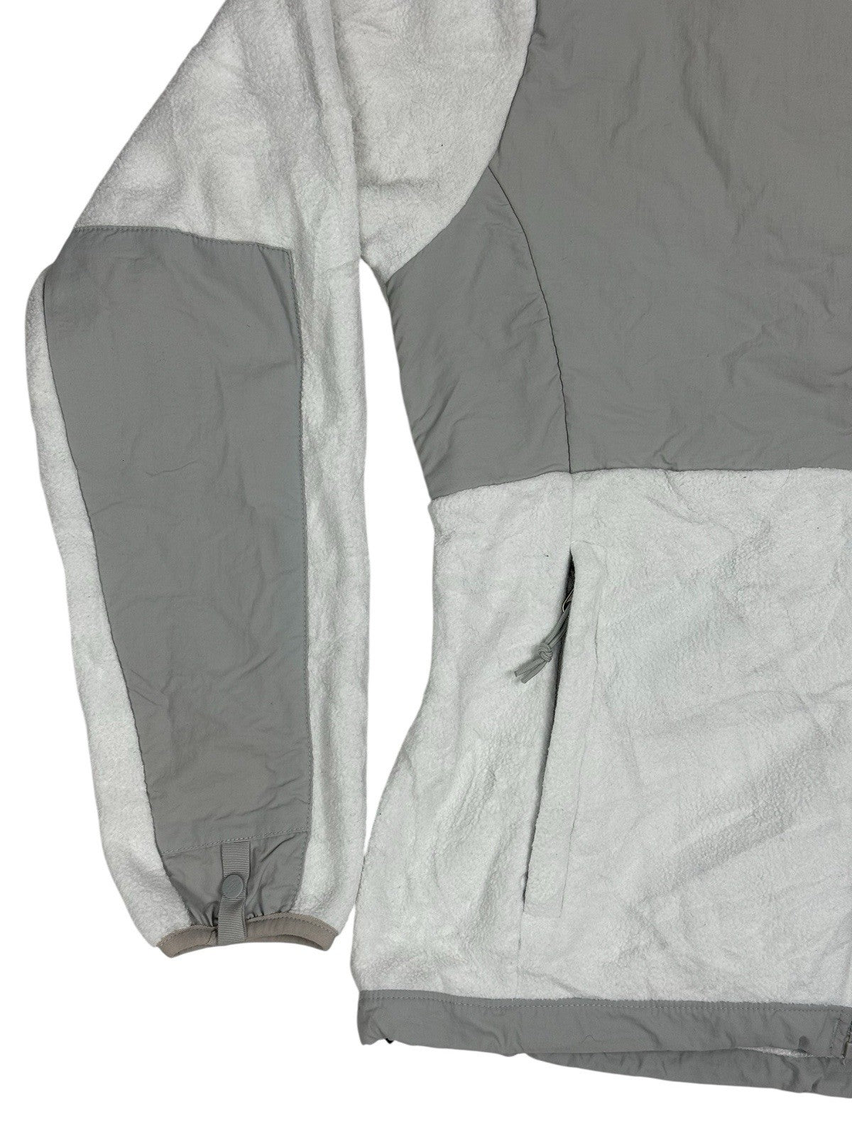 The North Face White Denali Fleece Zip Jacket Women's Small