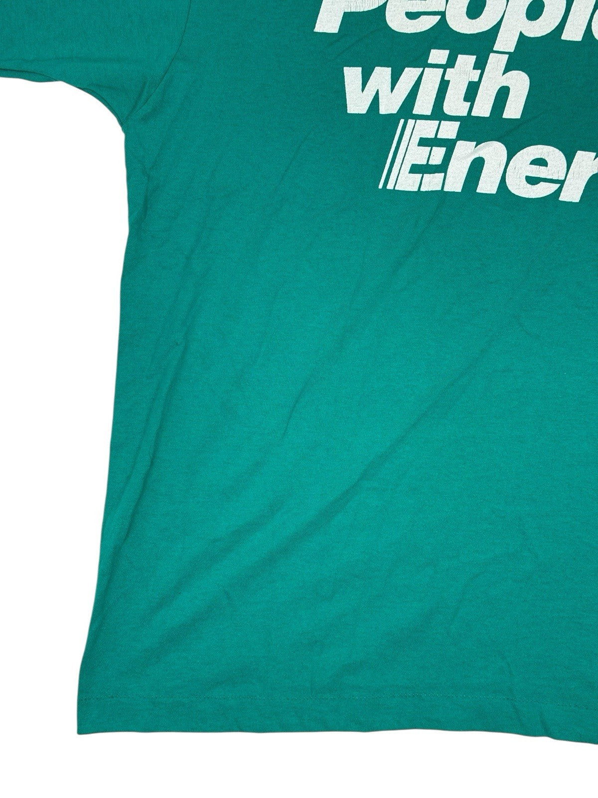 Vintage Big Print Green Gas Top Size XL