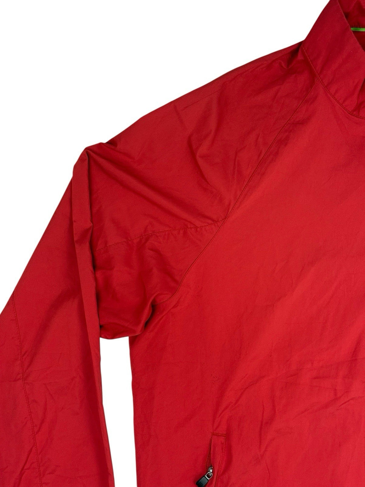 Adidas Retro Red 1/4 Zip Track Jacket Large
