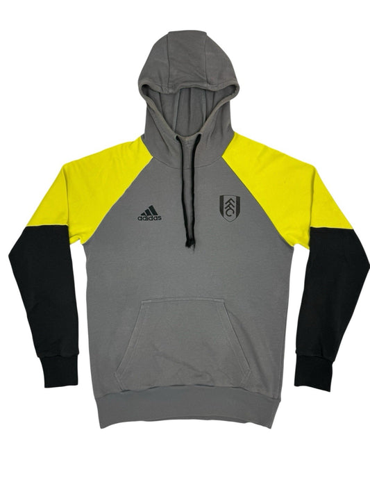 Adidas Grey Fulham FC Hoodie Medium