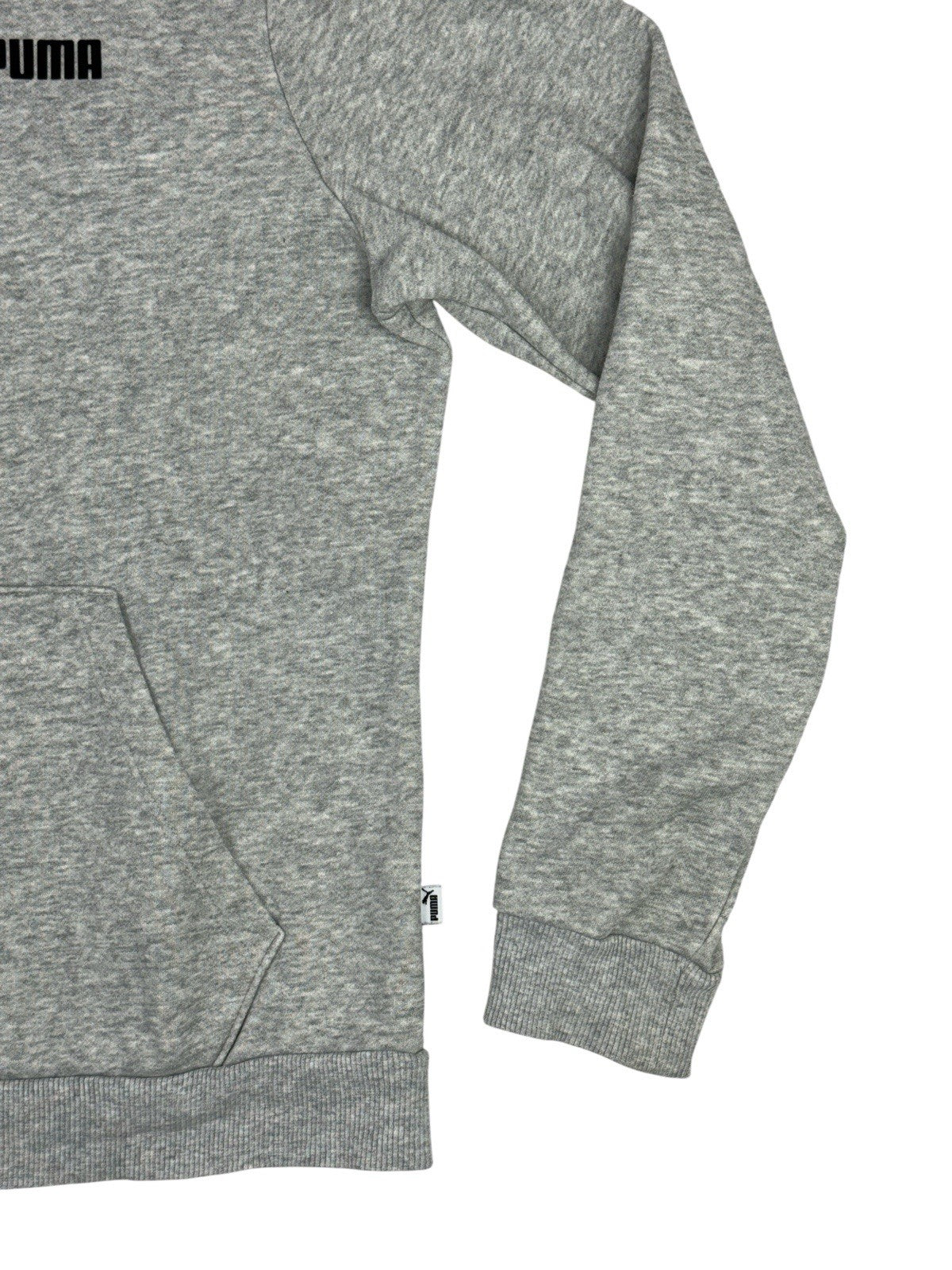 Puma Grey Zip Hoodie Jacket Size 16 (XL)