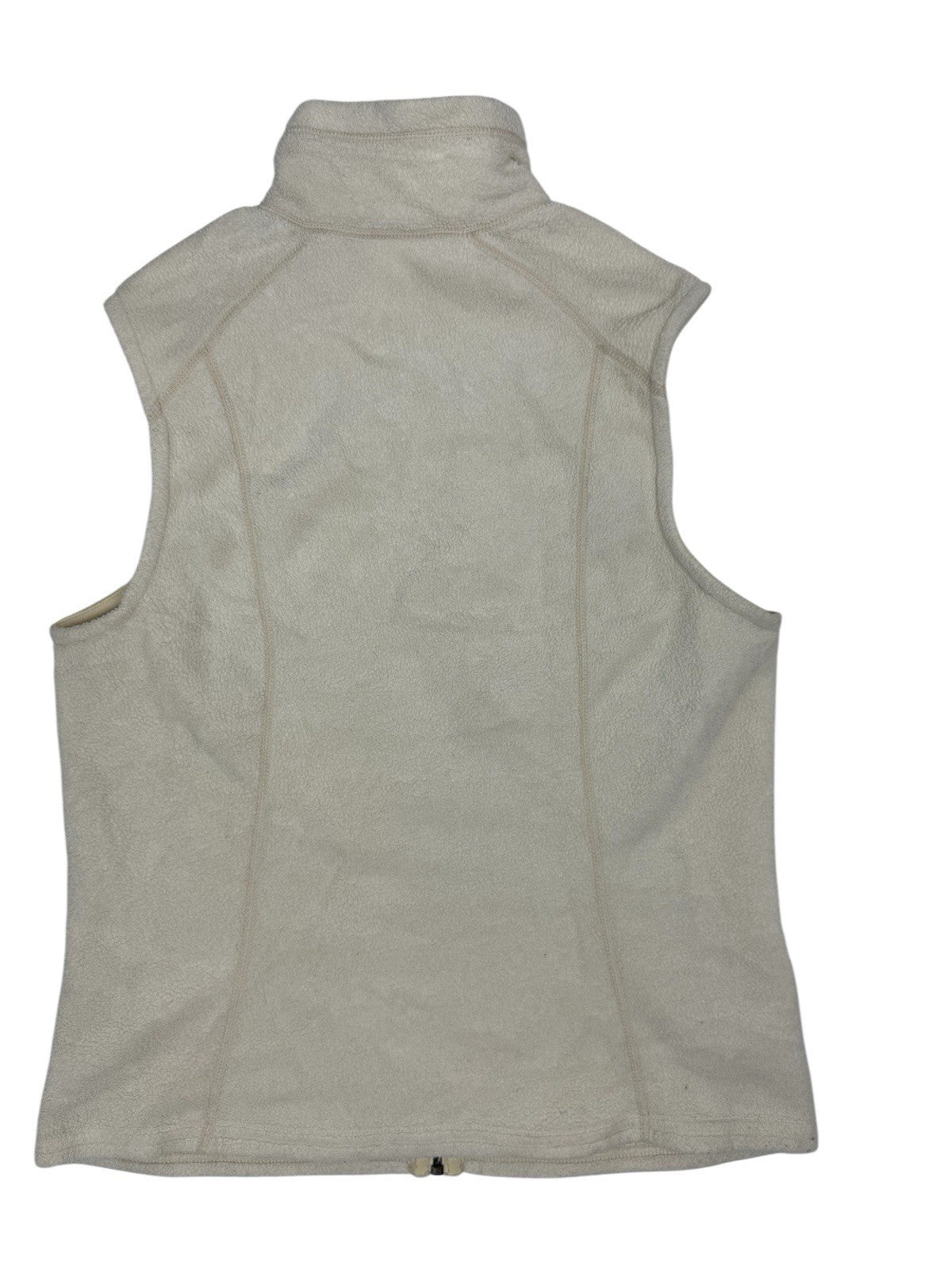 Patagonia Cream White Synchilla Gillet Bodywarmer Medium