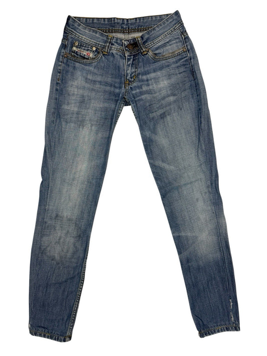 Diesel Retro Blue Skinny Denim Jeans 26W 30L